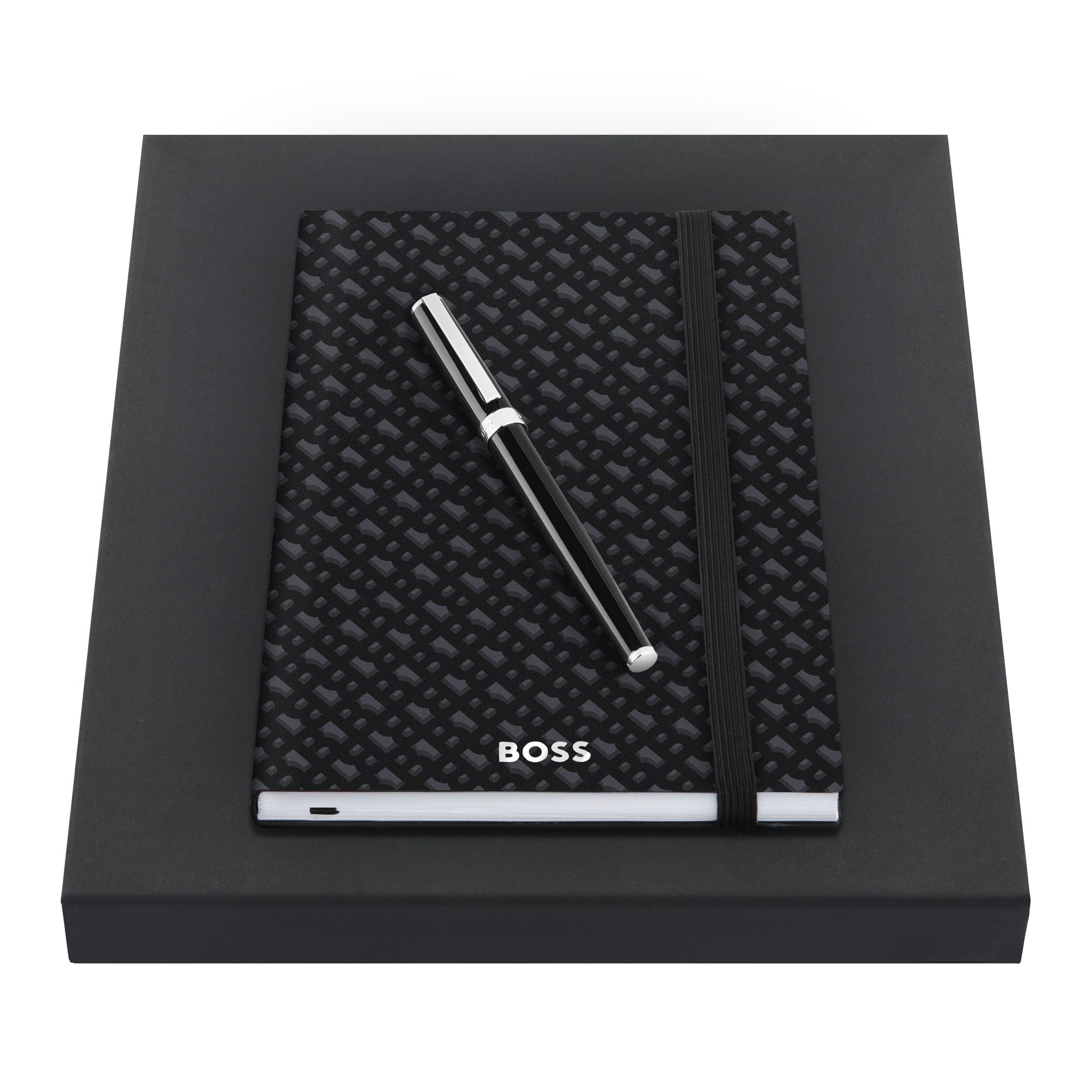 Set Hugo Boss (Rollerball Pen & Note Pad A5)