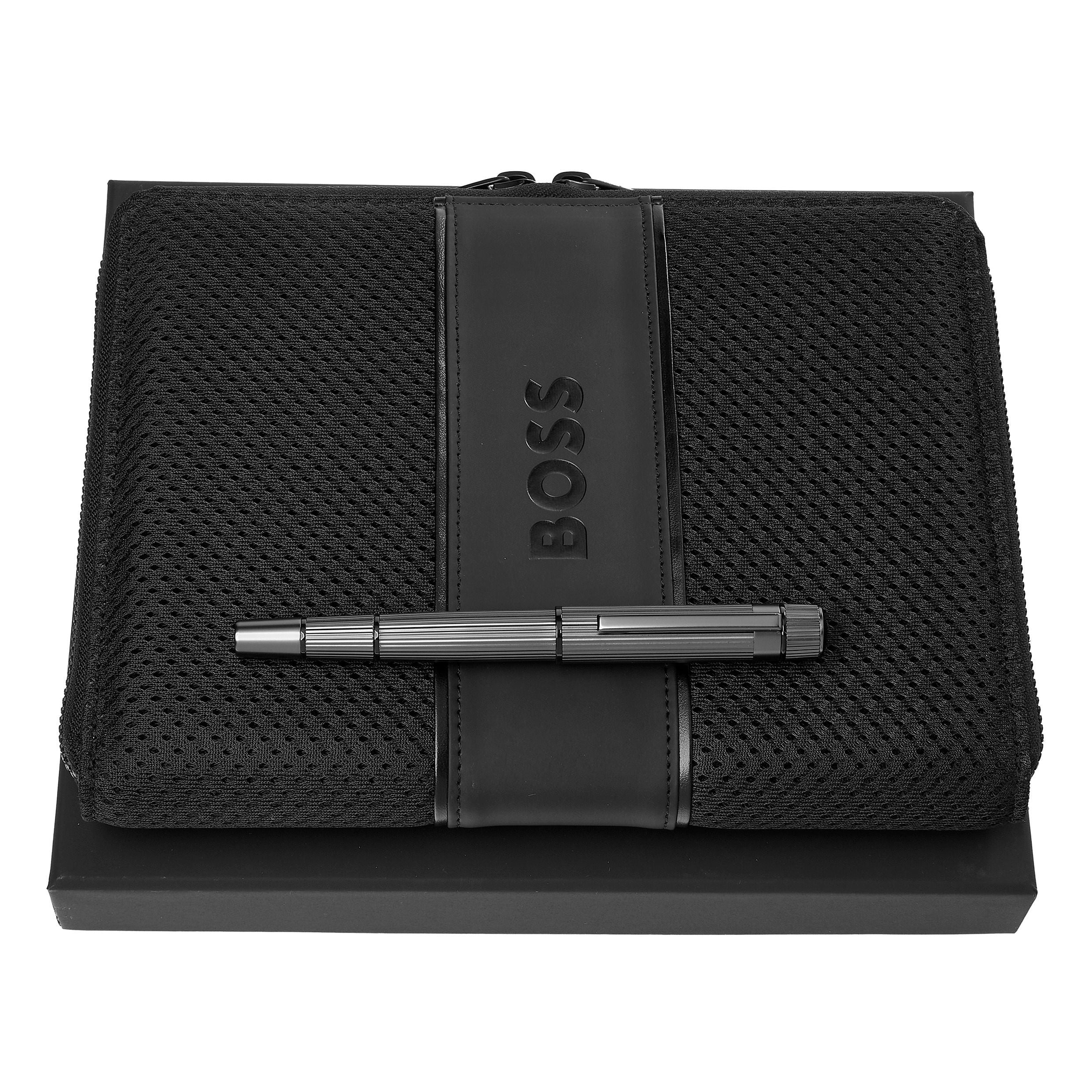 Set Hugo Boss (Rollerball Pen & Conference Folder A5)
