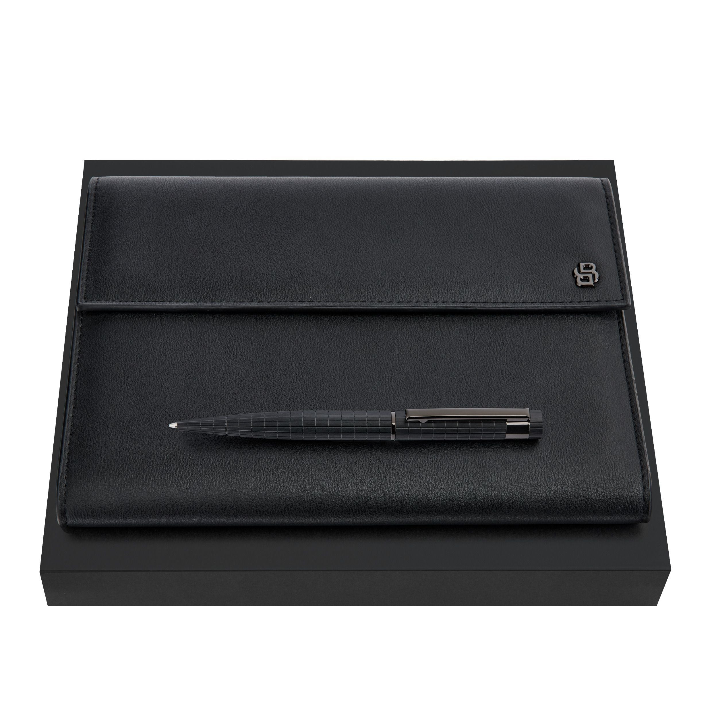 Set Hugo Boss (Ballpoint Pen & Folder A5)