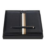 Set Hugo Boss Black (Ballpoint Pen & Conference Folder A5)