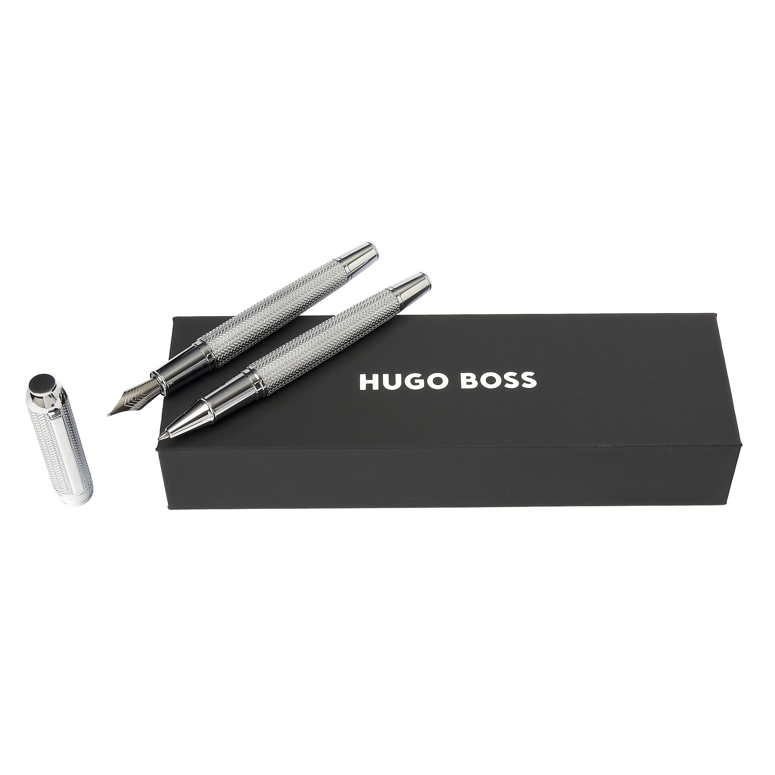 Set Elemental Silver (Rollerball Pen & Fountain Pen)