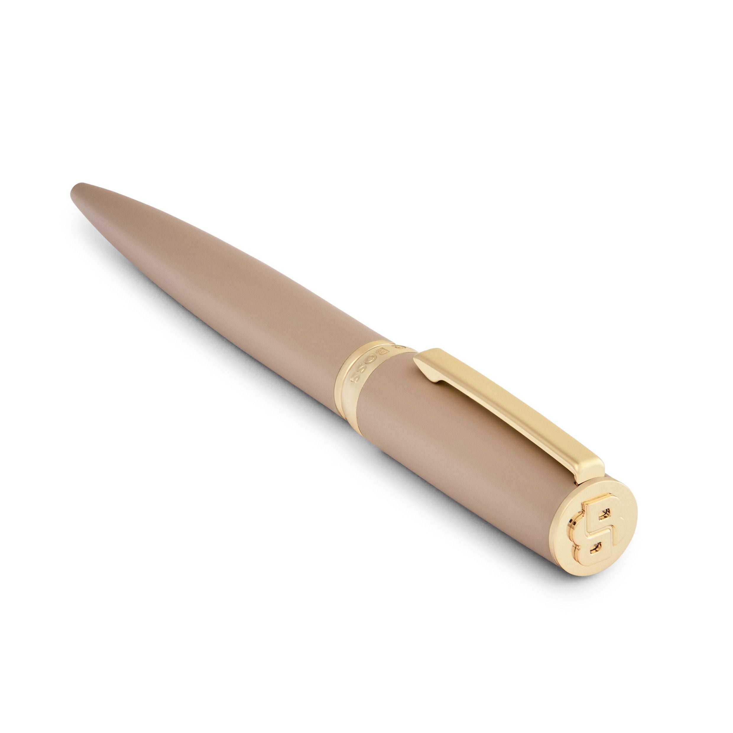 Ballpoint Pen Arche Double B Black & Gold