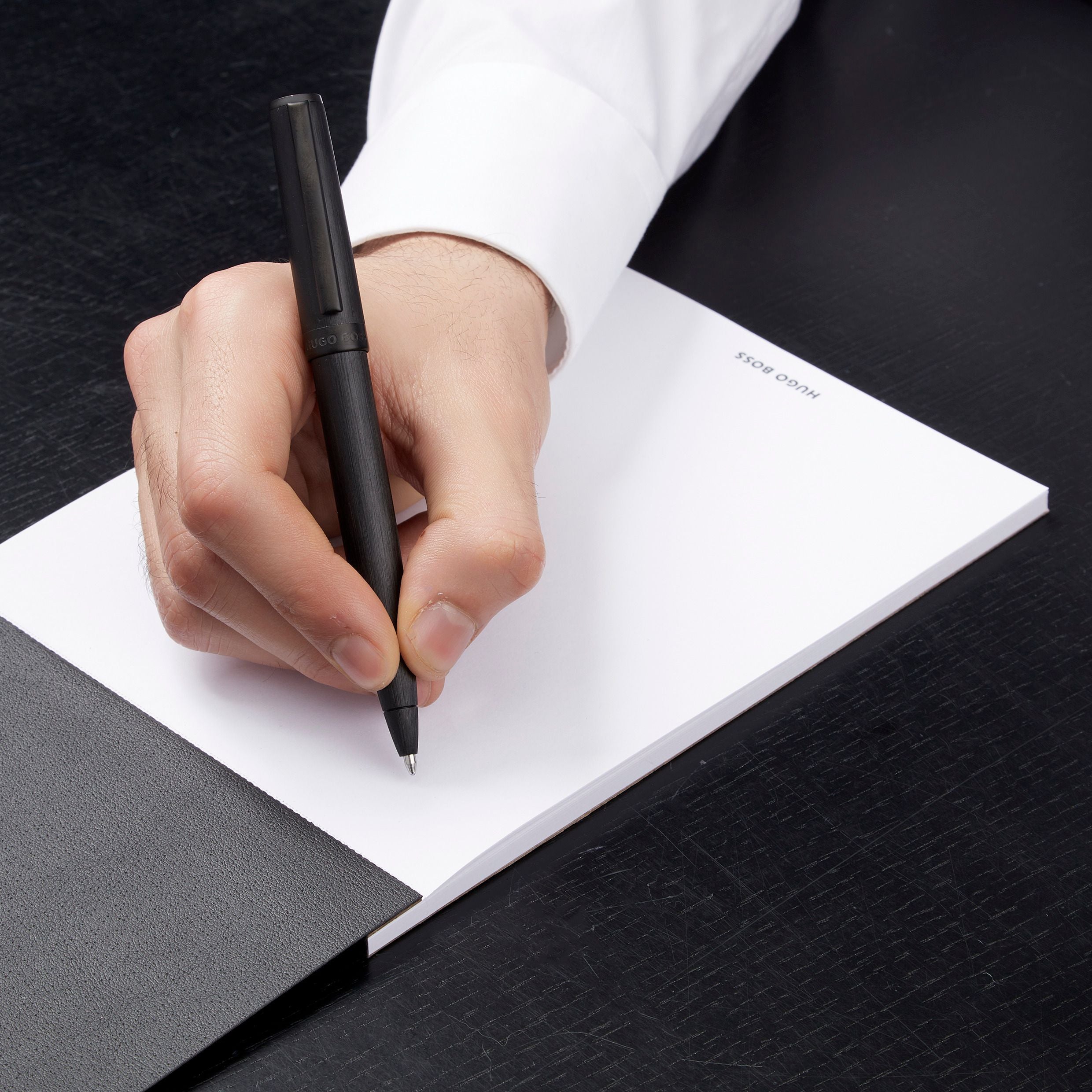 Ballpoint Pen Gear Brushed Black