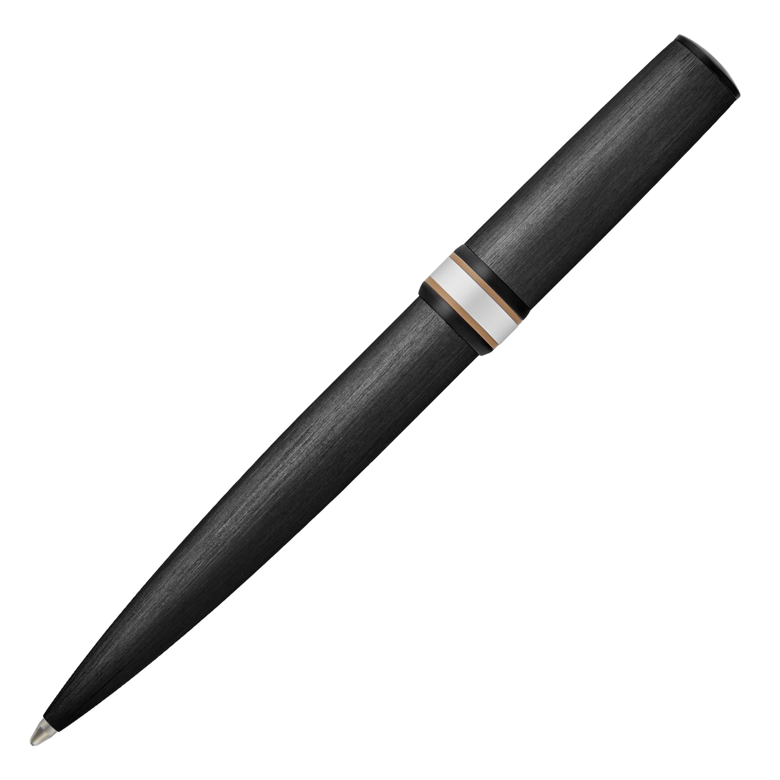 Ballpoint Pen Arche Brushed Ring Black