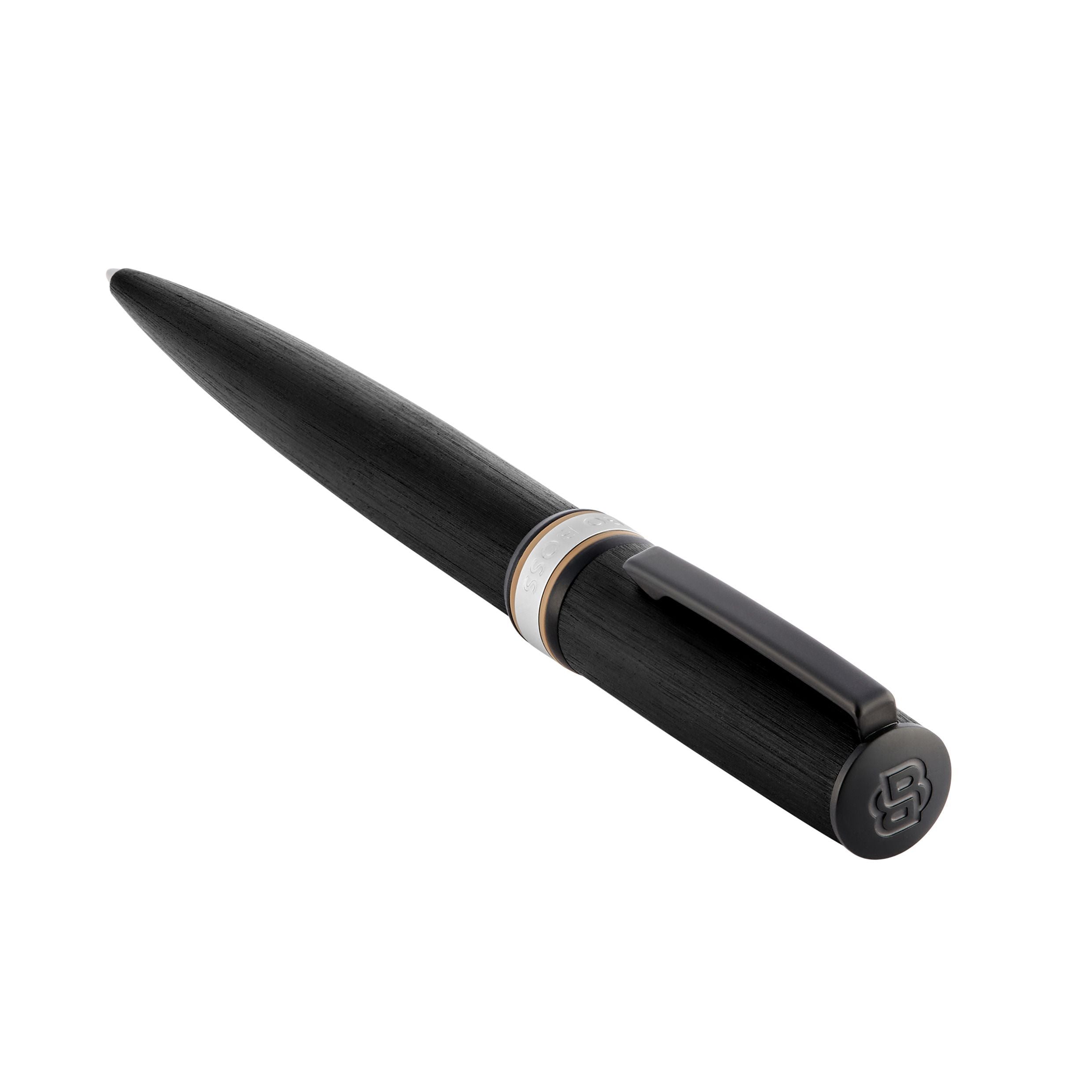 Ballpoint Pen Arche Brushed Ring Black