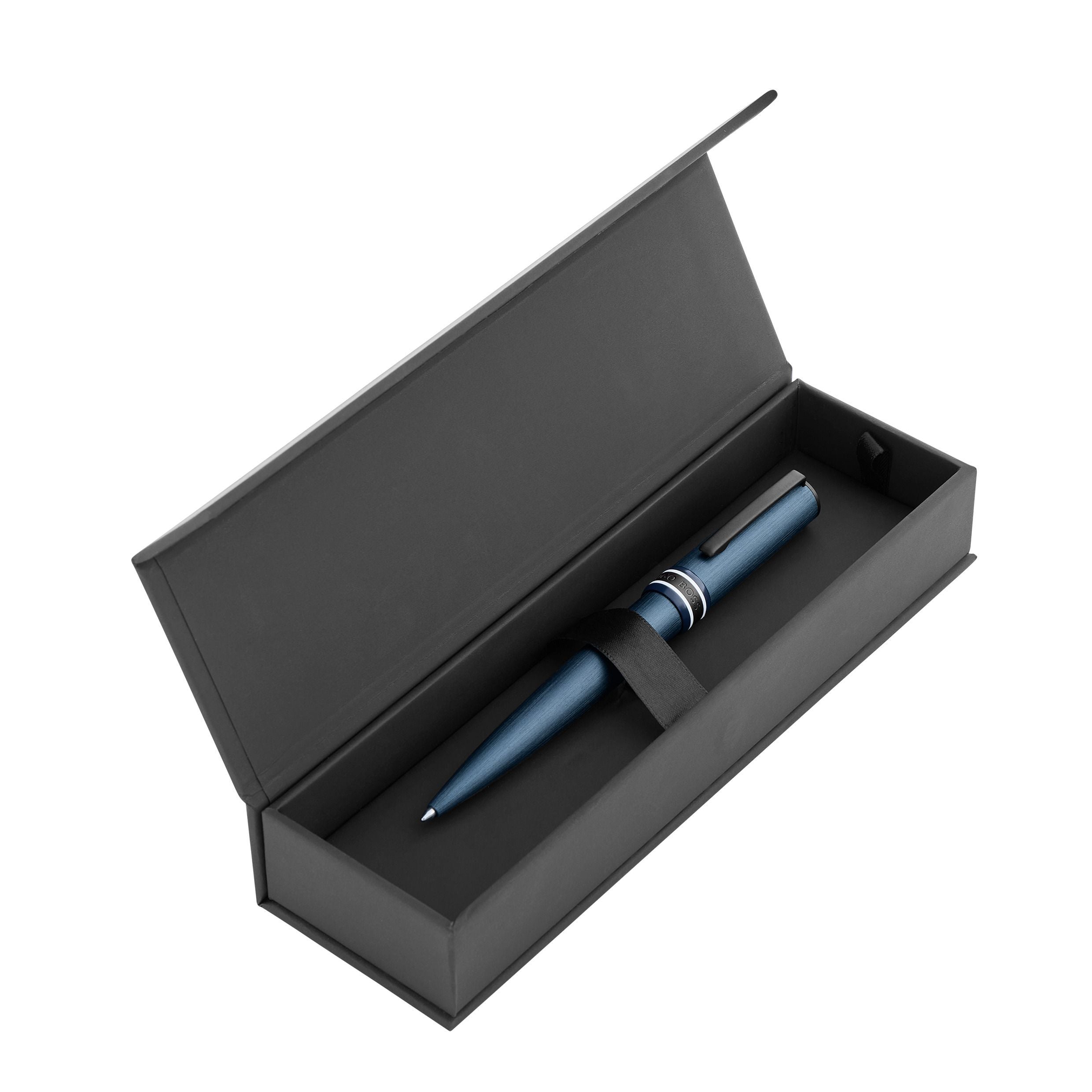 Ballpoint Pen Arche Brushed Ring Black