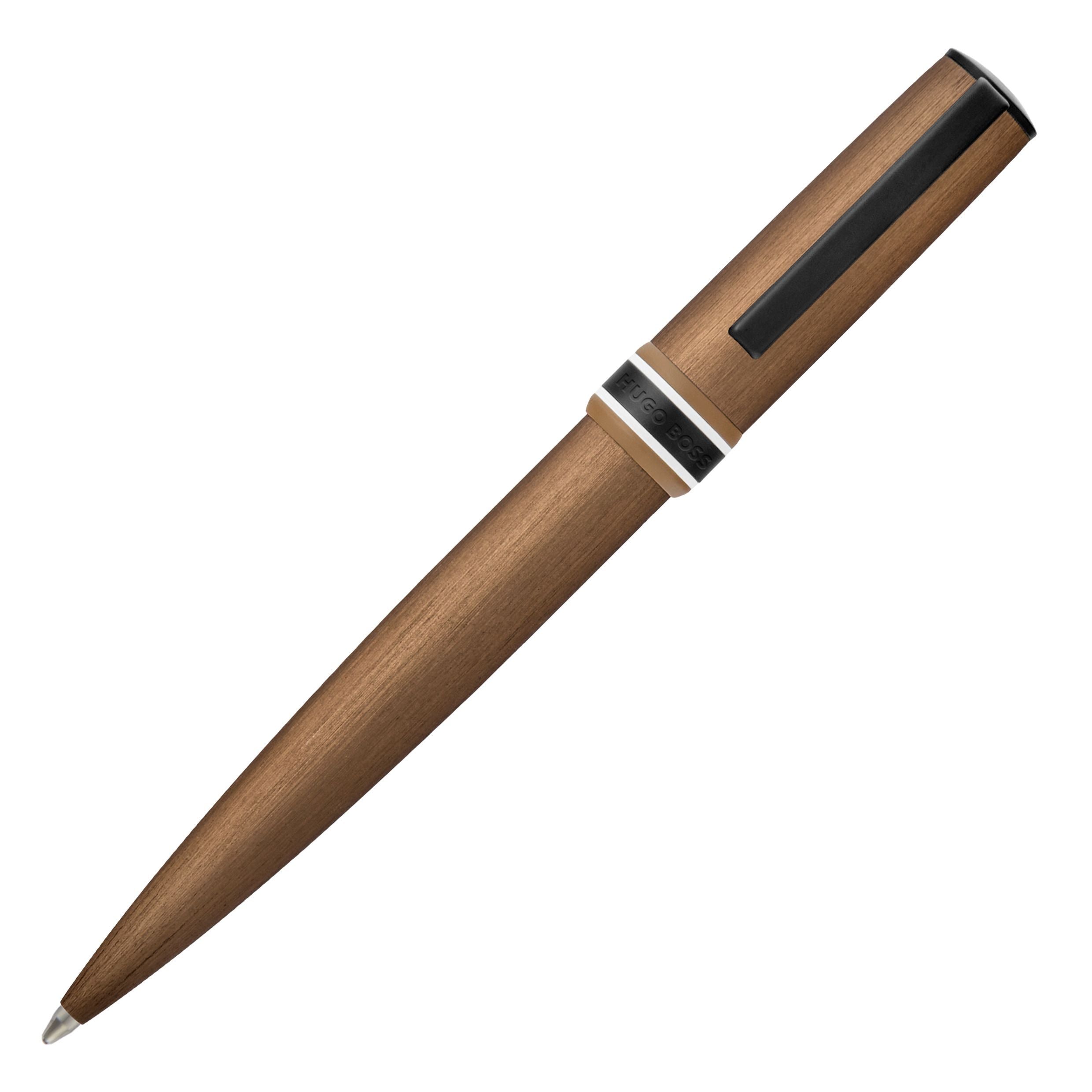 Ballpoint Pen Arche Brushed Ring Black