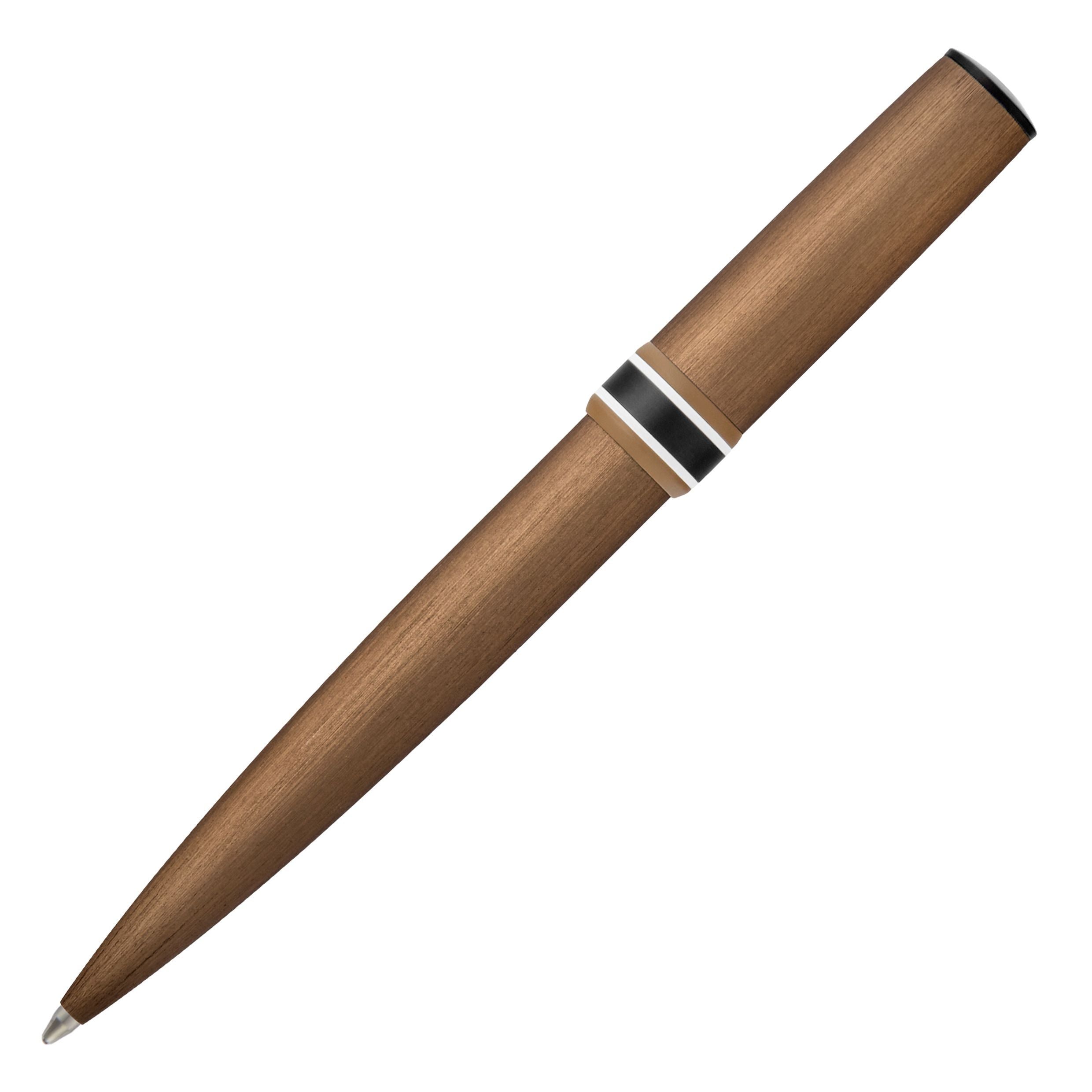 Ballpoint Pen Arche Brushed Ring Black