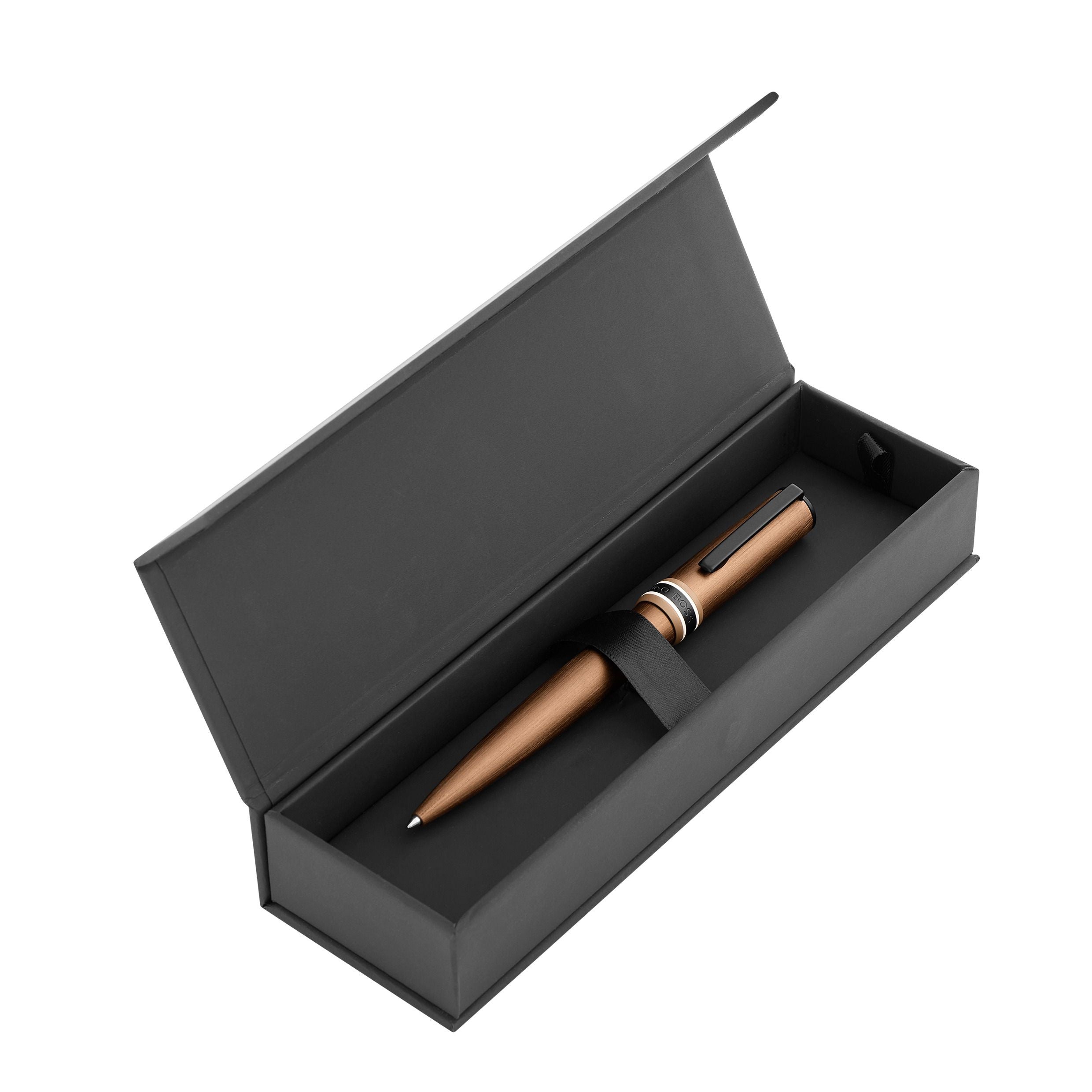 Ballpoint Pen Arche Brushed Ring Black