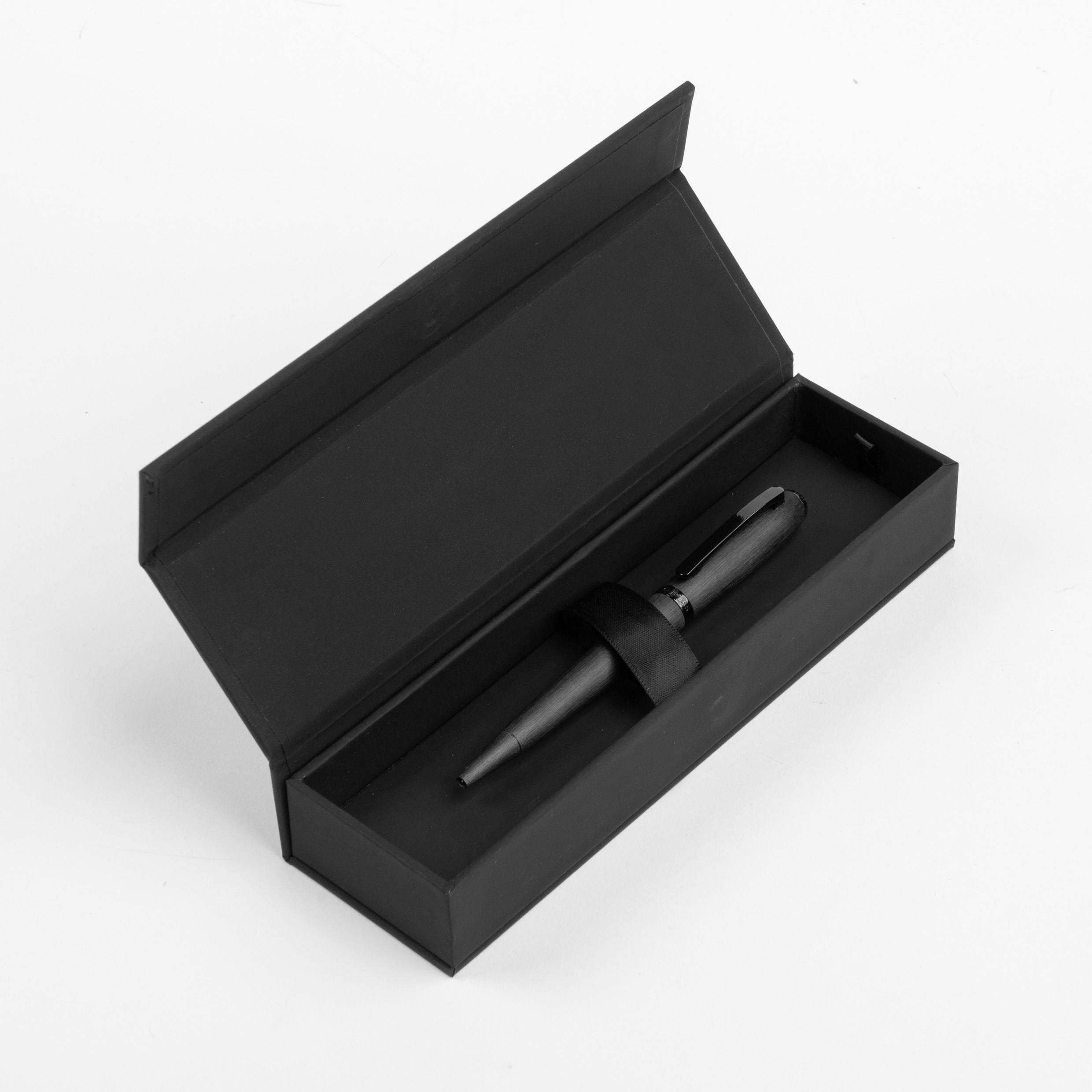 Ballpoint Pen Contour Brushed Black