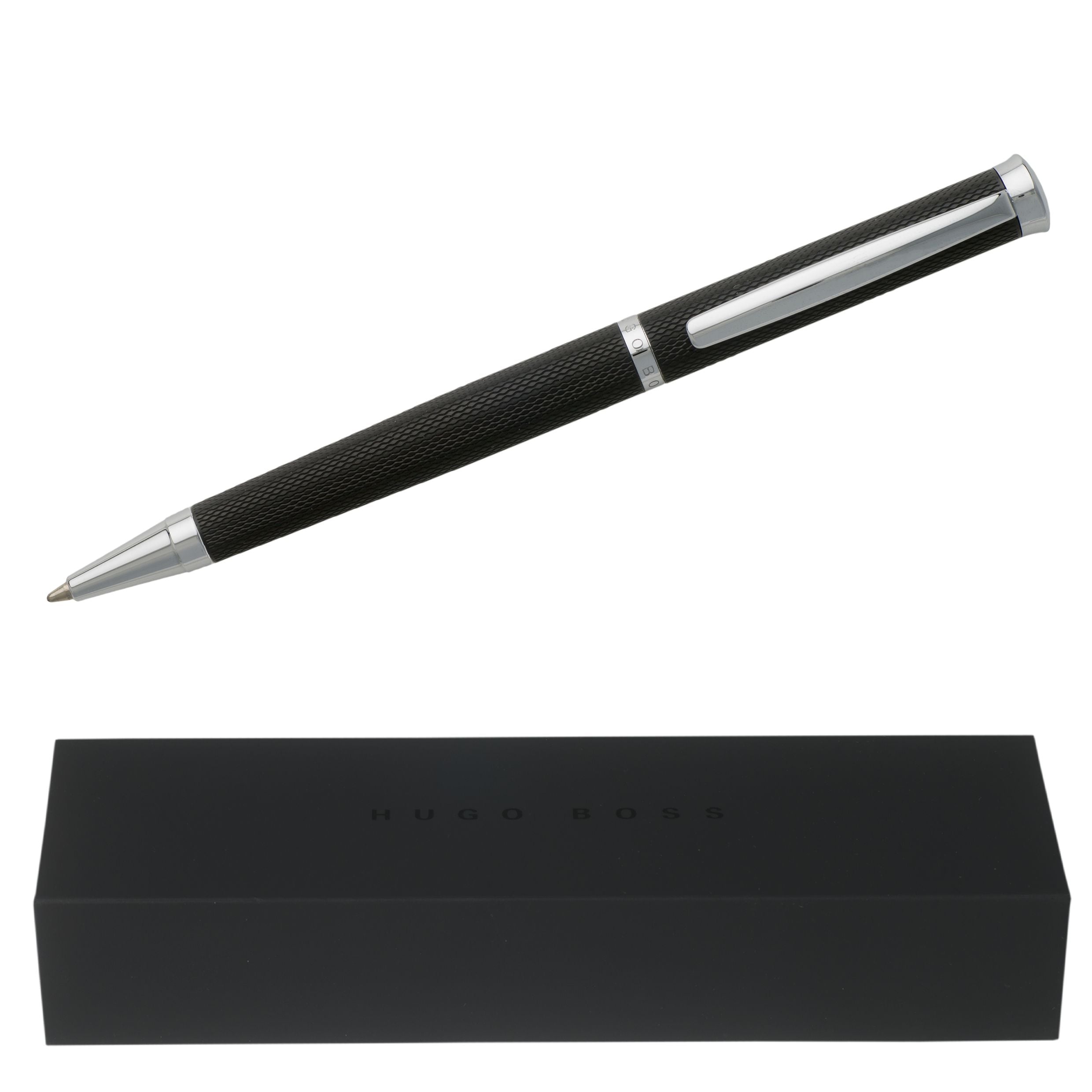 Ballpoint Pen Sophisticated Black Diamond