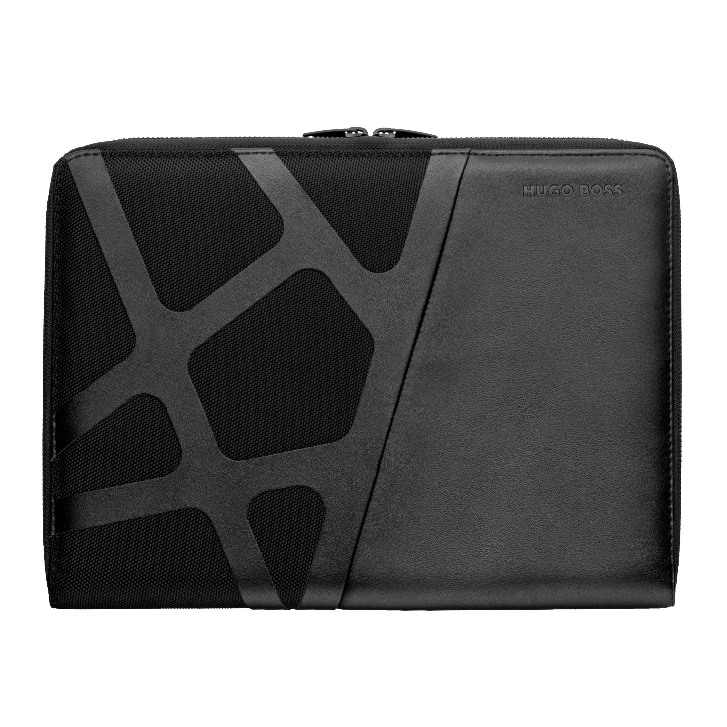 Conference Folder Zip A4 Craft Black