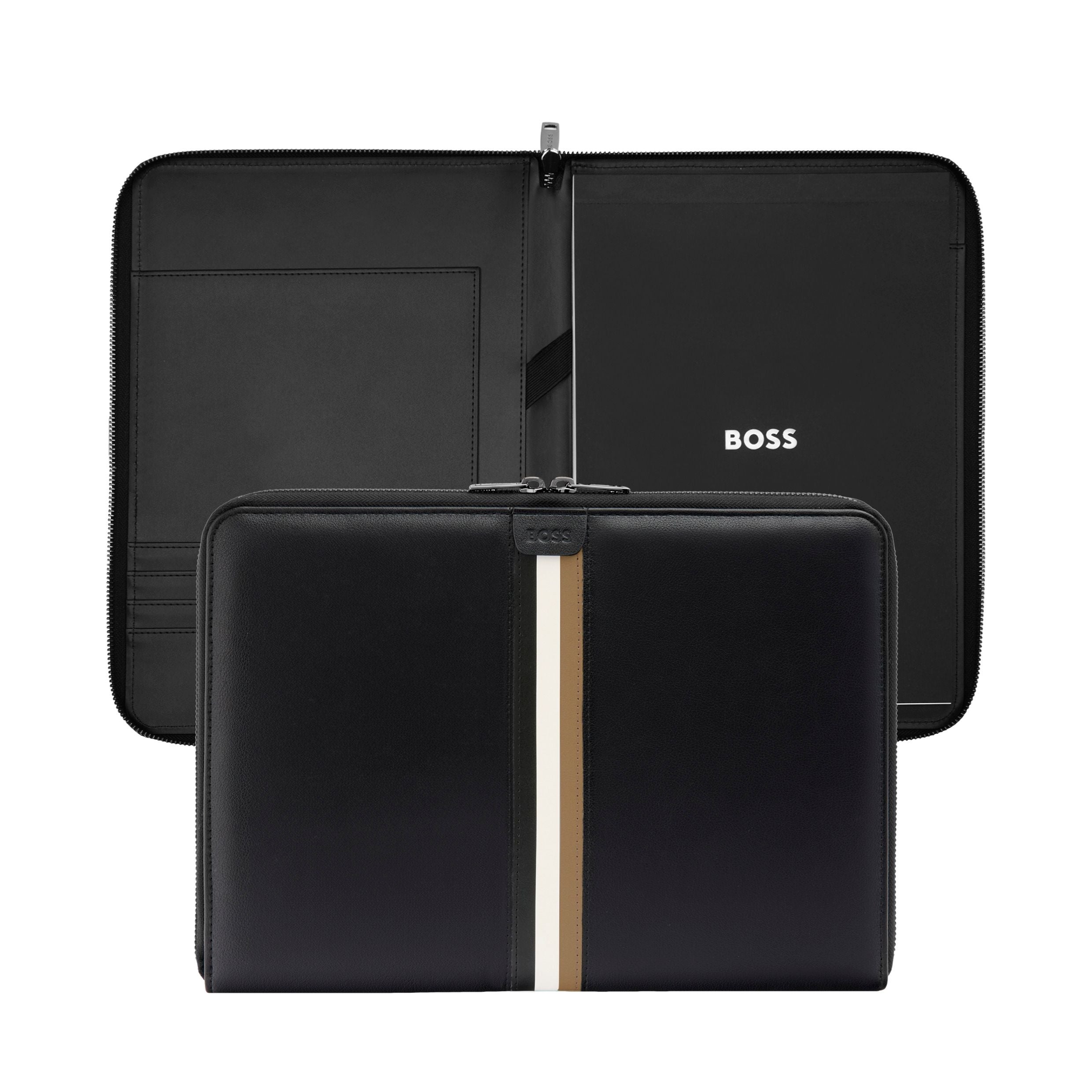 Conference Folder Zip A4 Iconic Black