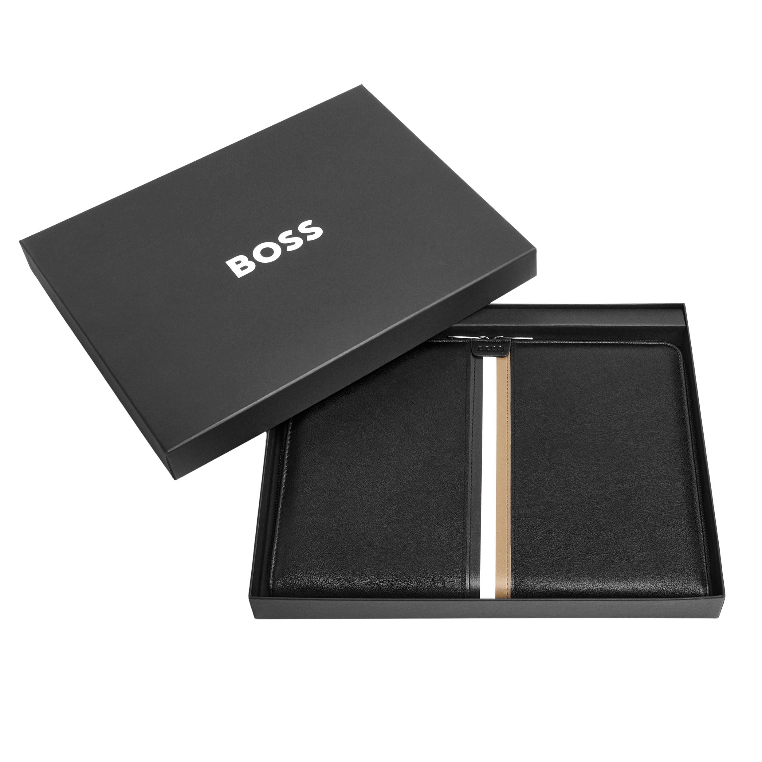 Conference Folder Zip A4 Iconic Black