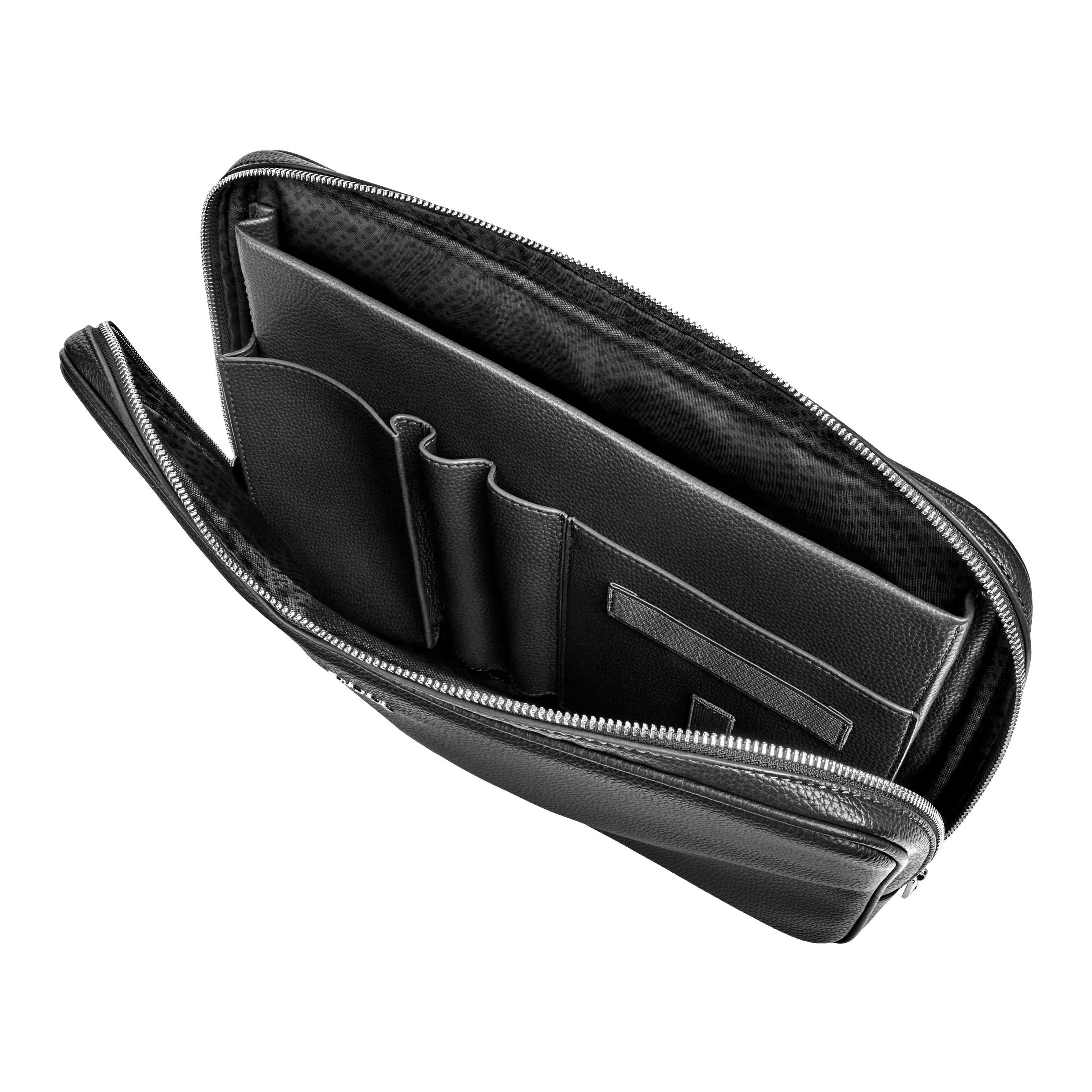 Laptop Bag Classic Grained Black