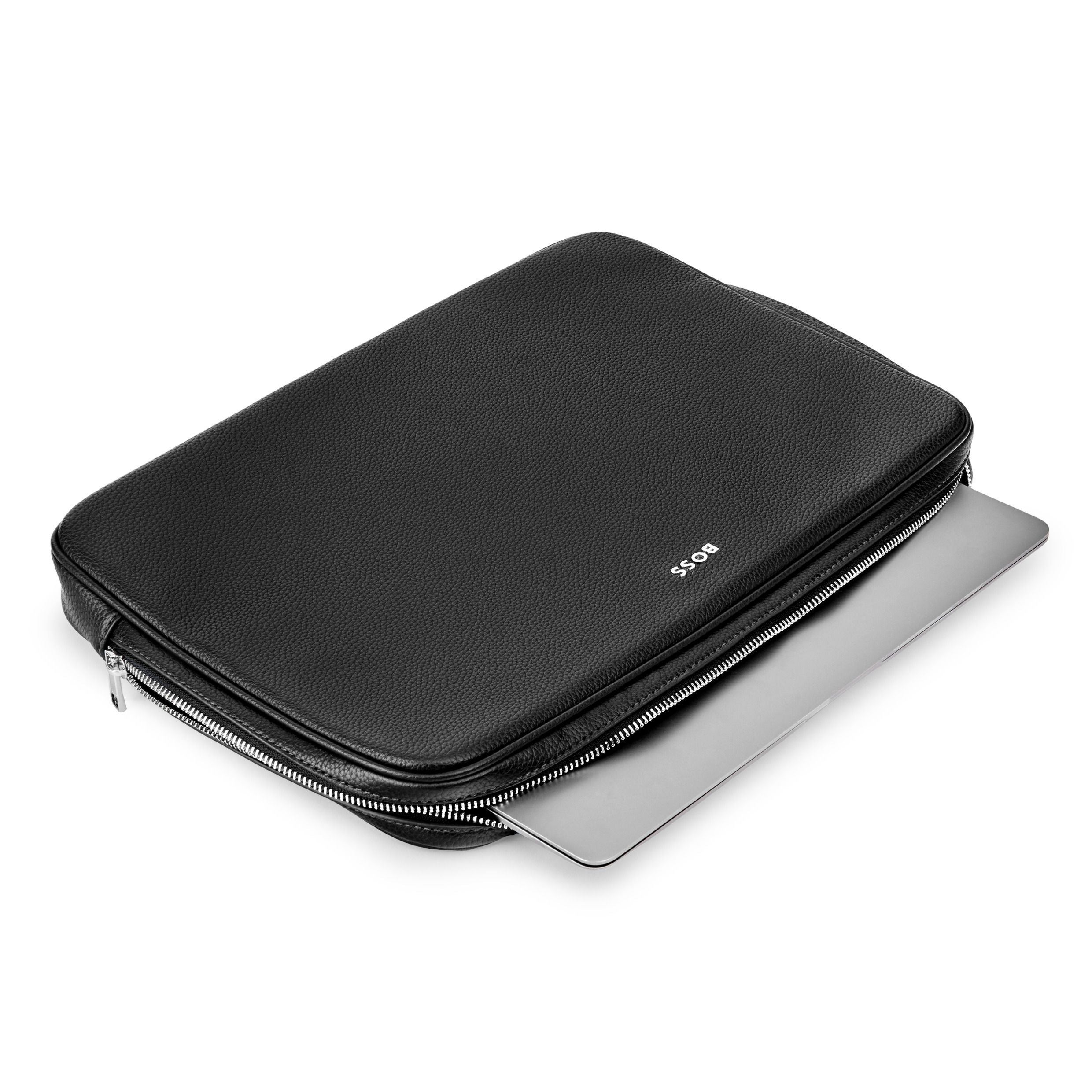 Laptop Bag Classic Grained Black