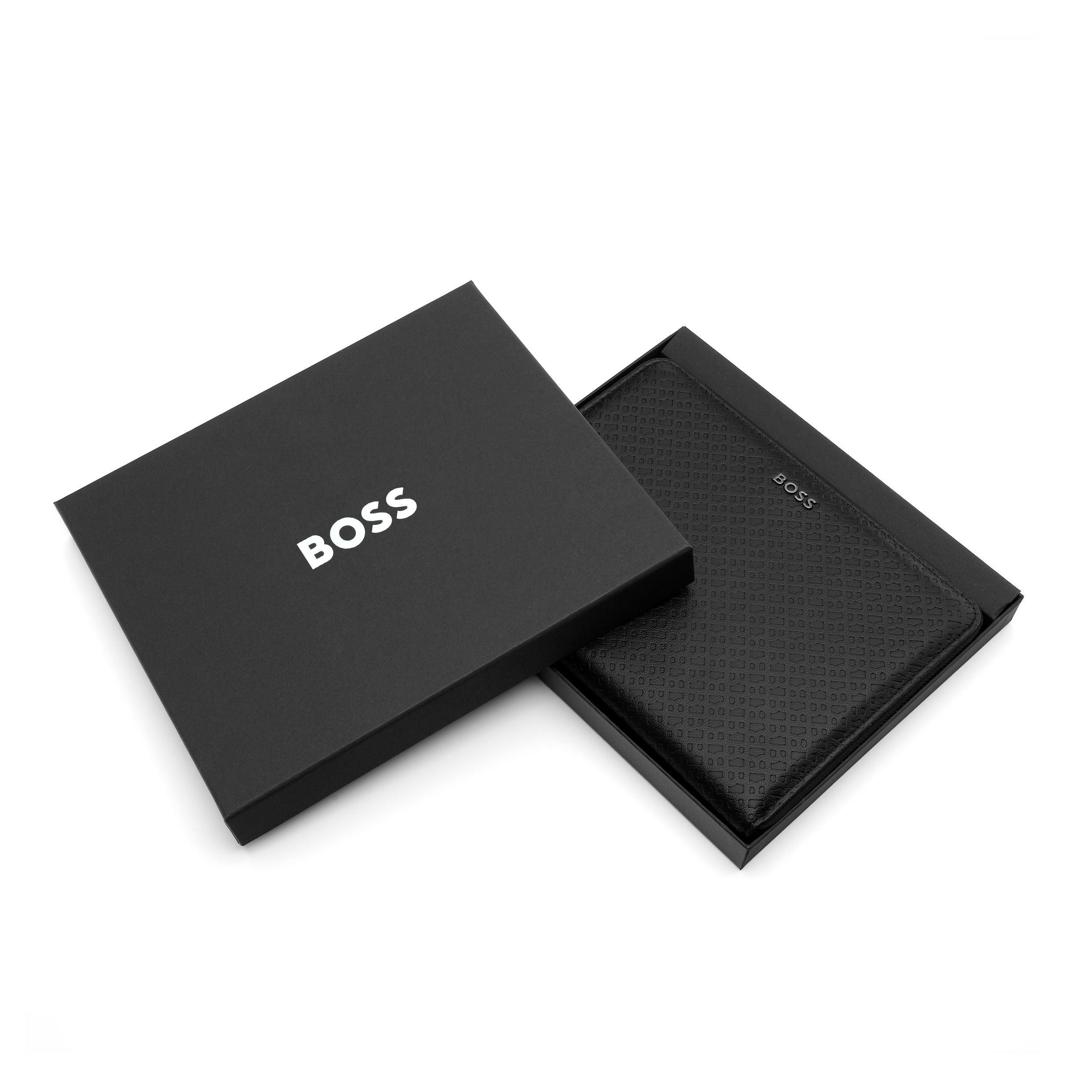 Conference Folder A5 Monogram Zipped Black
