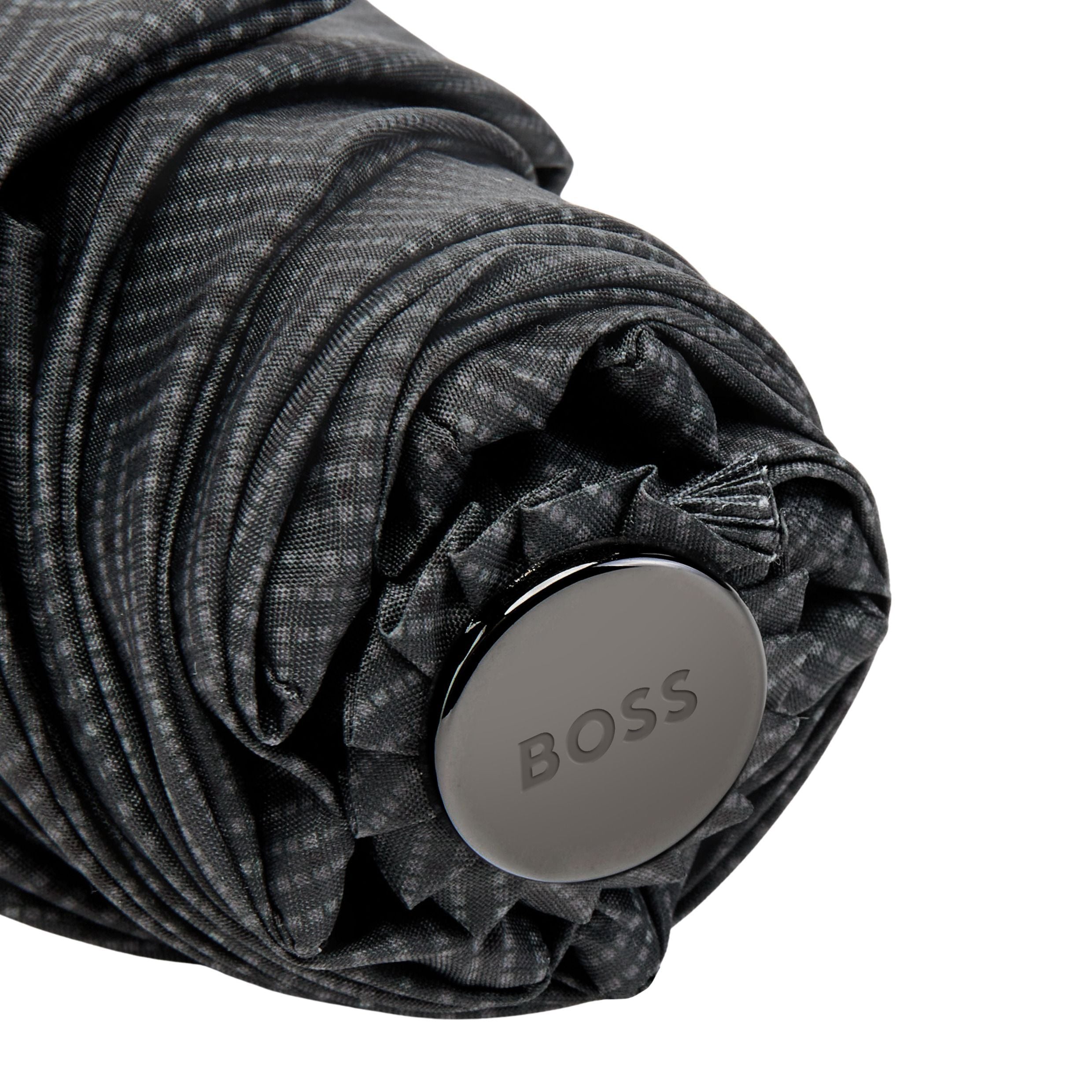 Pocket Umbrella Chevron Dark Grey