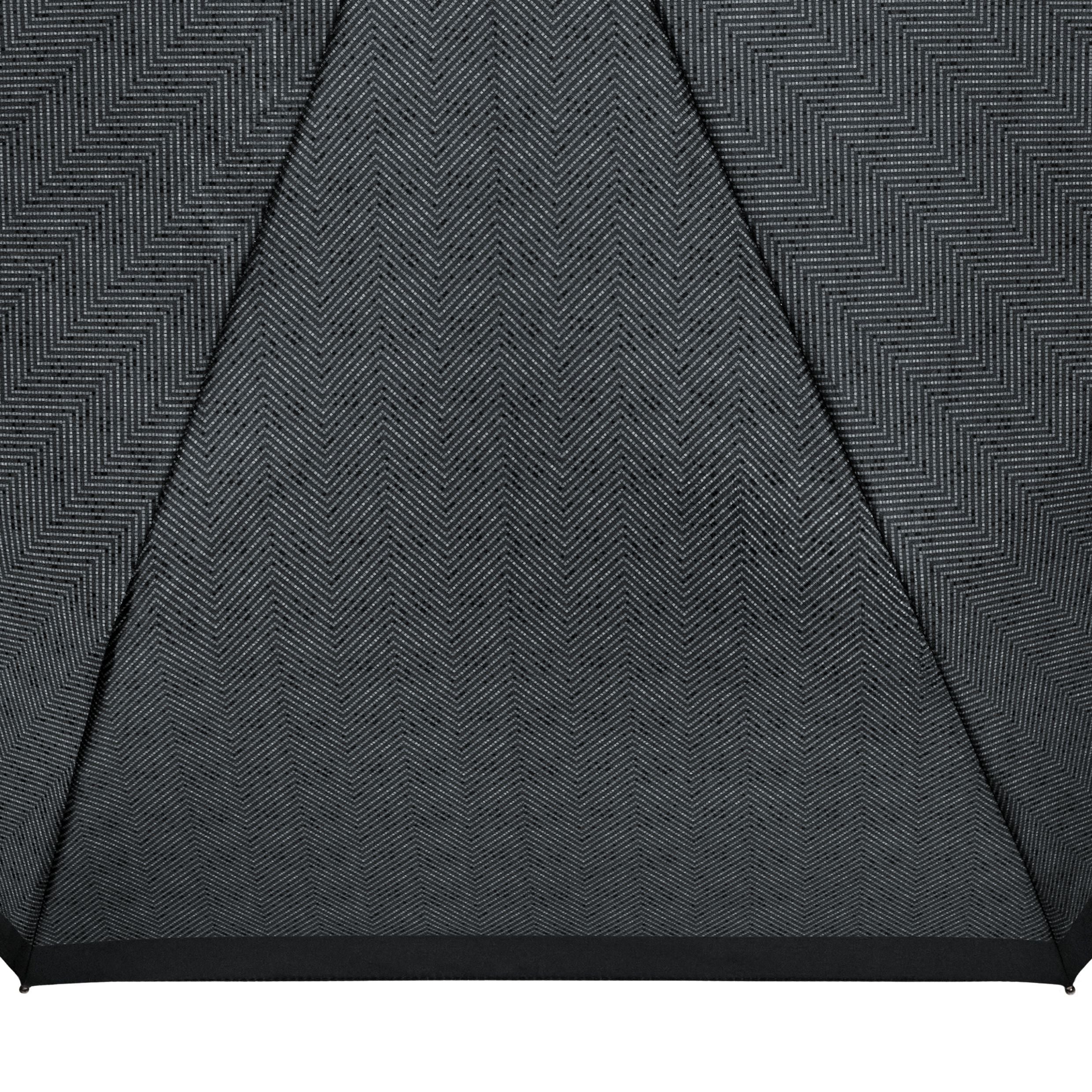 Pocket Umbrella Chevron Dark Grey