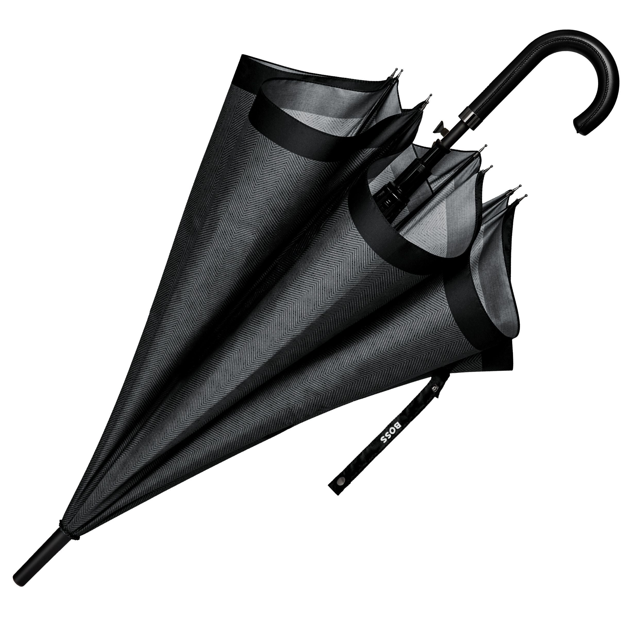 Umbrella Chevron Dark Grey