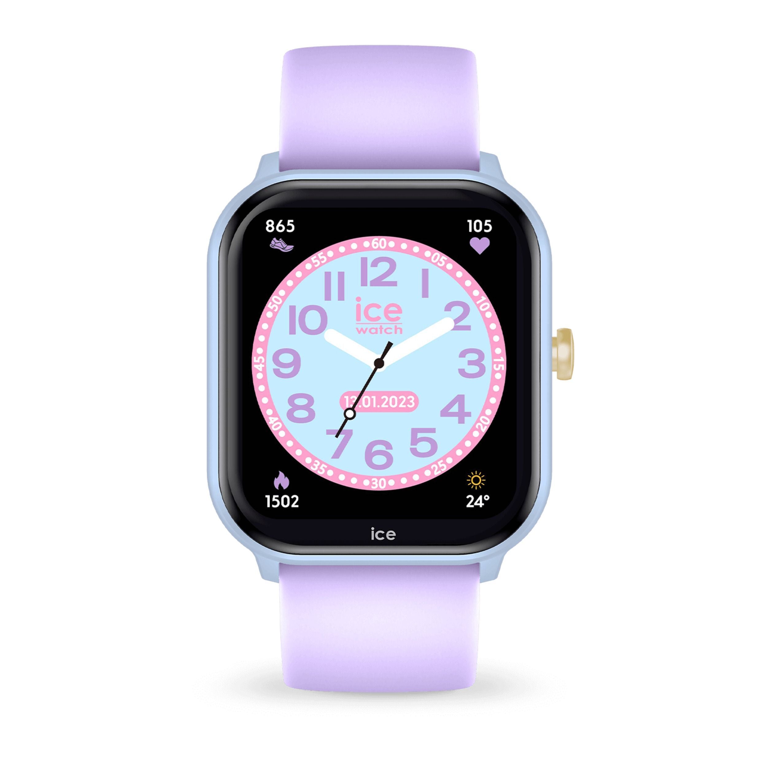 Ice Smart Junior 2.0-Pink-White-1.75