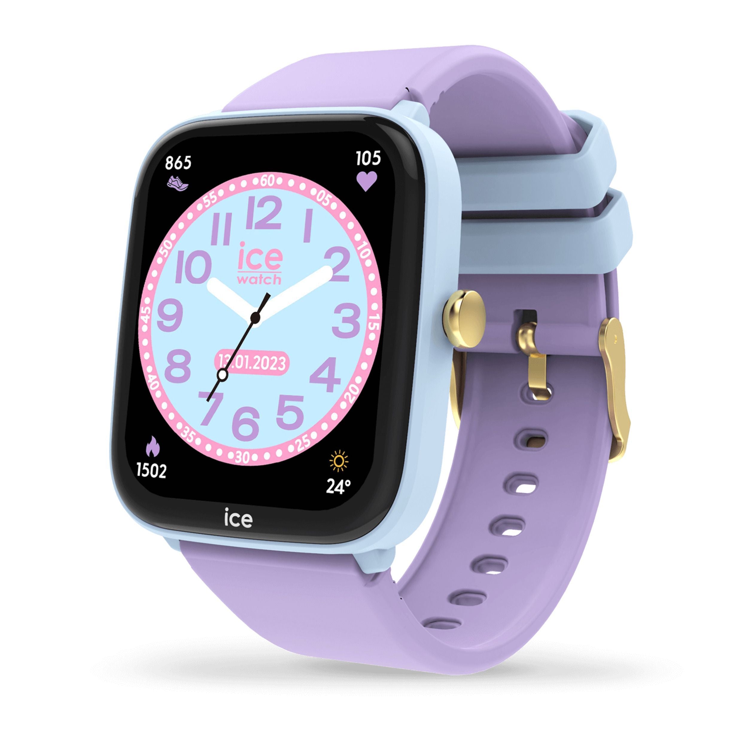 Ice Smart Junior 2.0-Pink-White-1.75