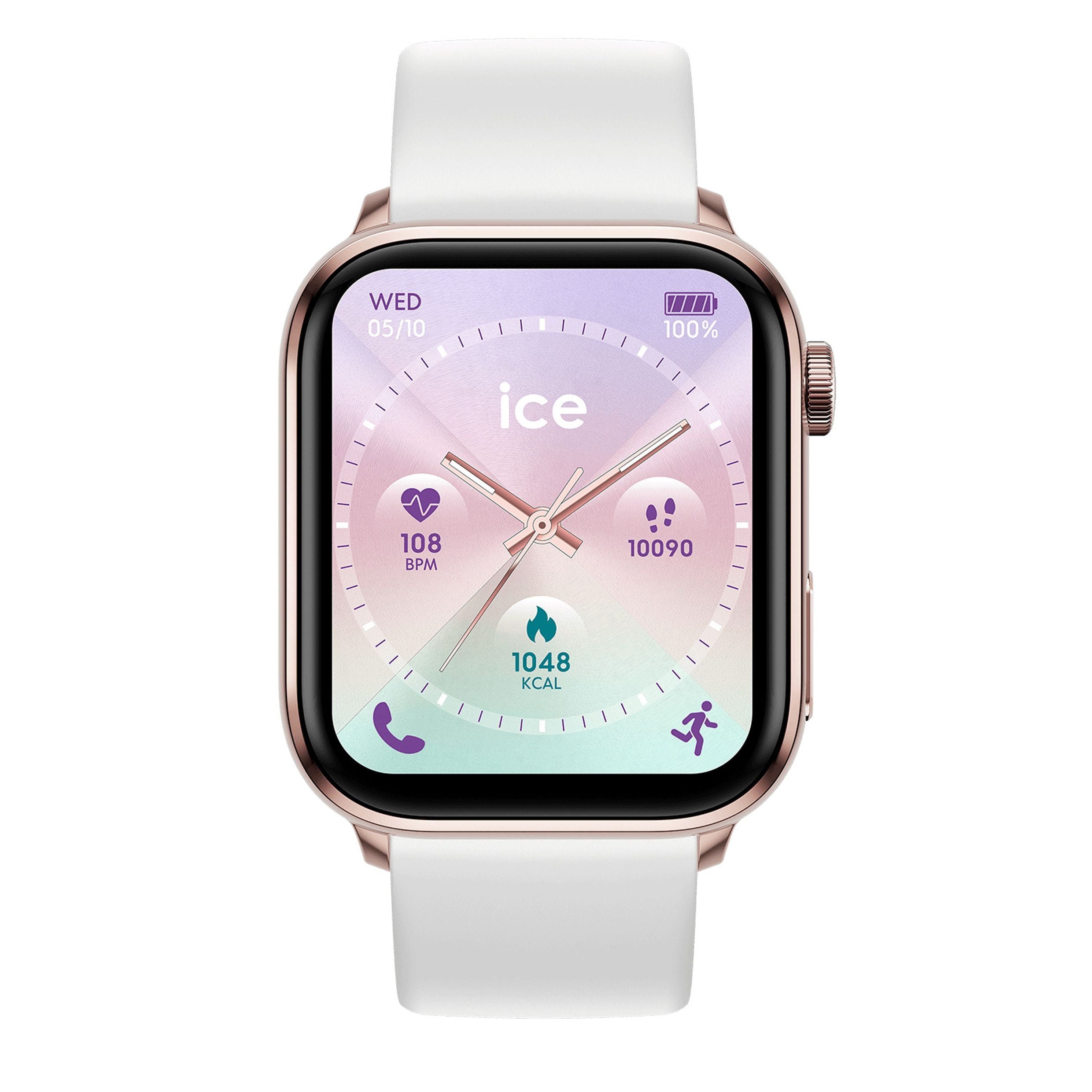 Ice Smart 3.0-Rose Gold-White-1.78 Amoled-Gps