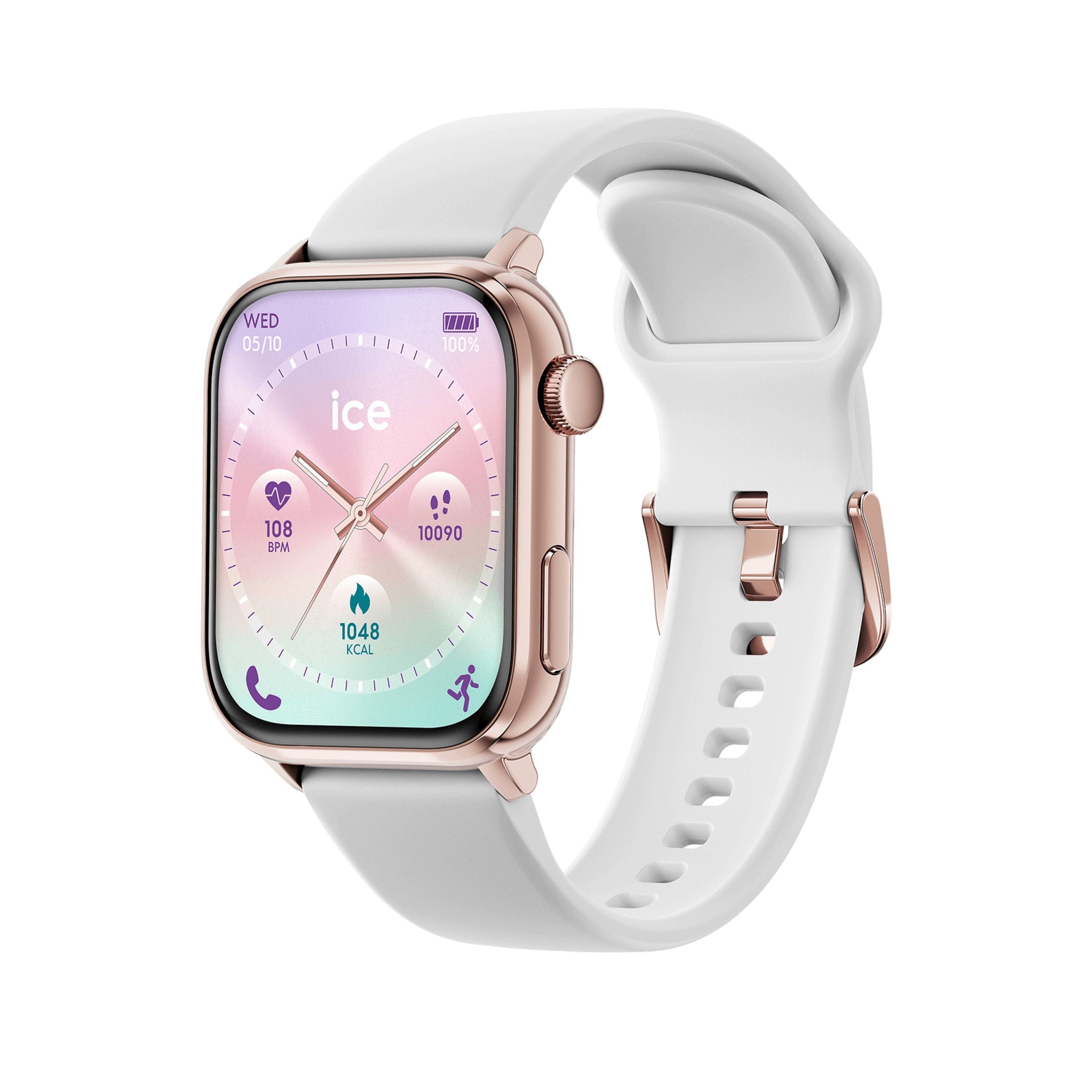 Ice Smart 3.0-Rose Gold-White-1.78 Amoled-Gps