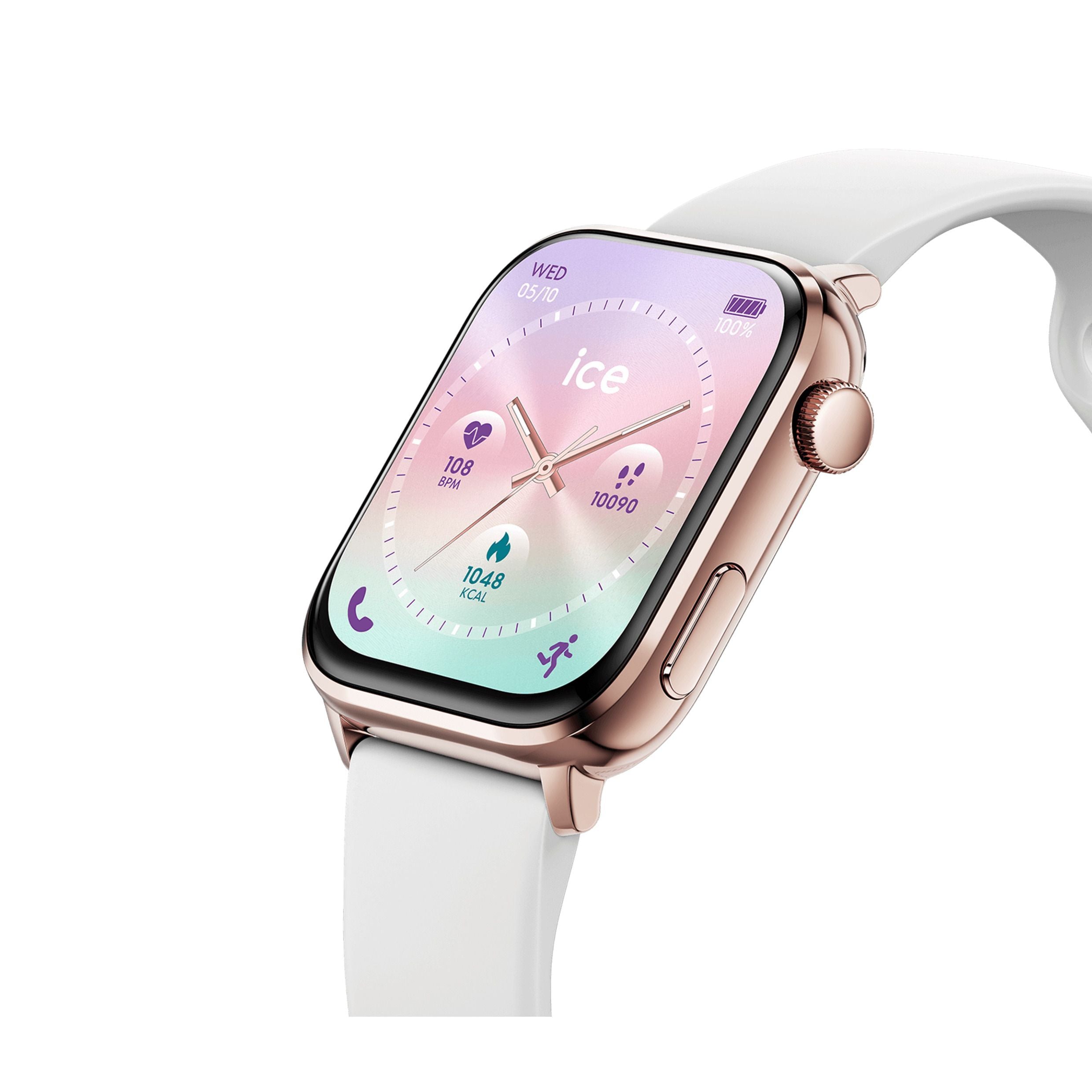 Ice Smart 3.0-Rose Gold-White-1.78 Amoled-Gps