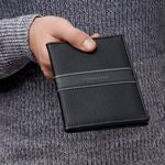 Passport Holder Caprio Black