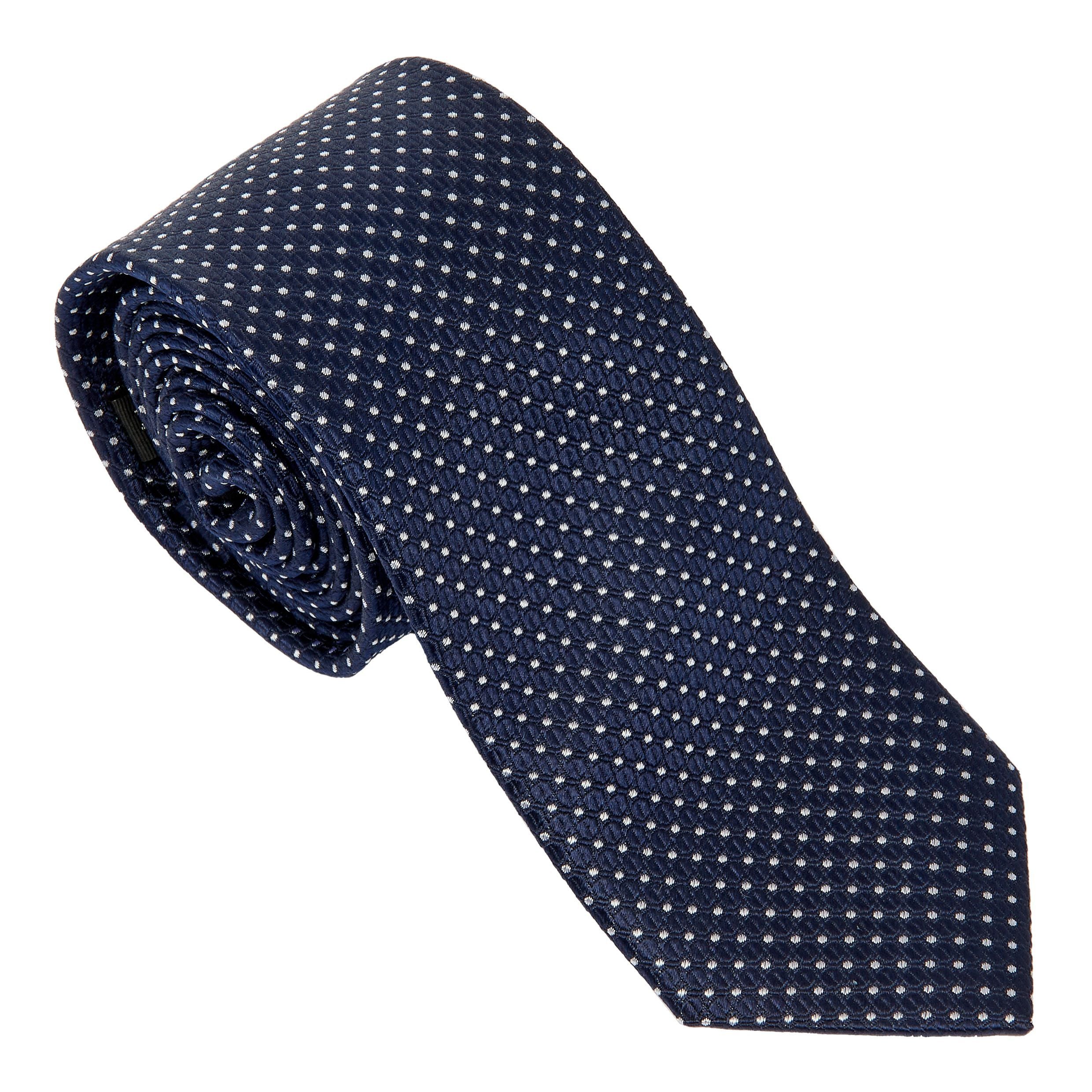 Silk Tie Caprio Grey