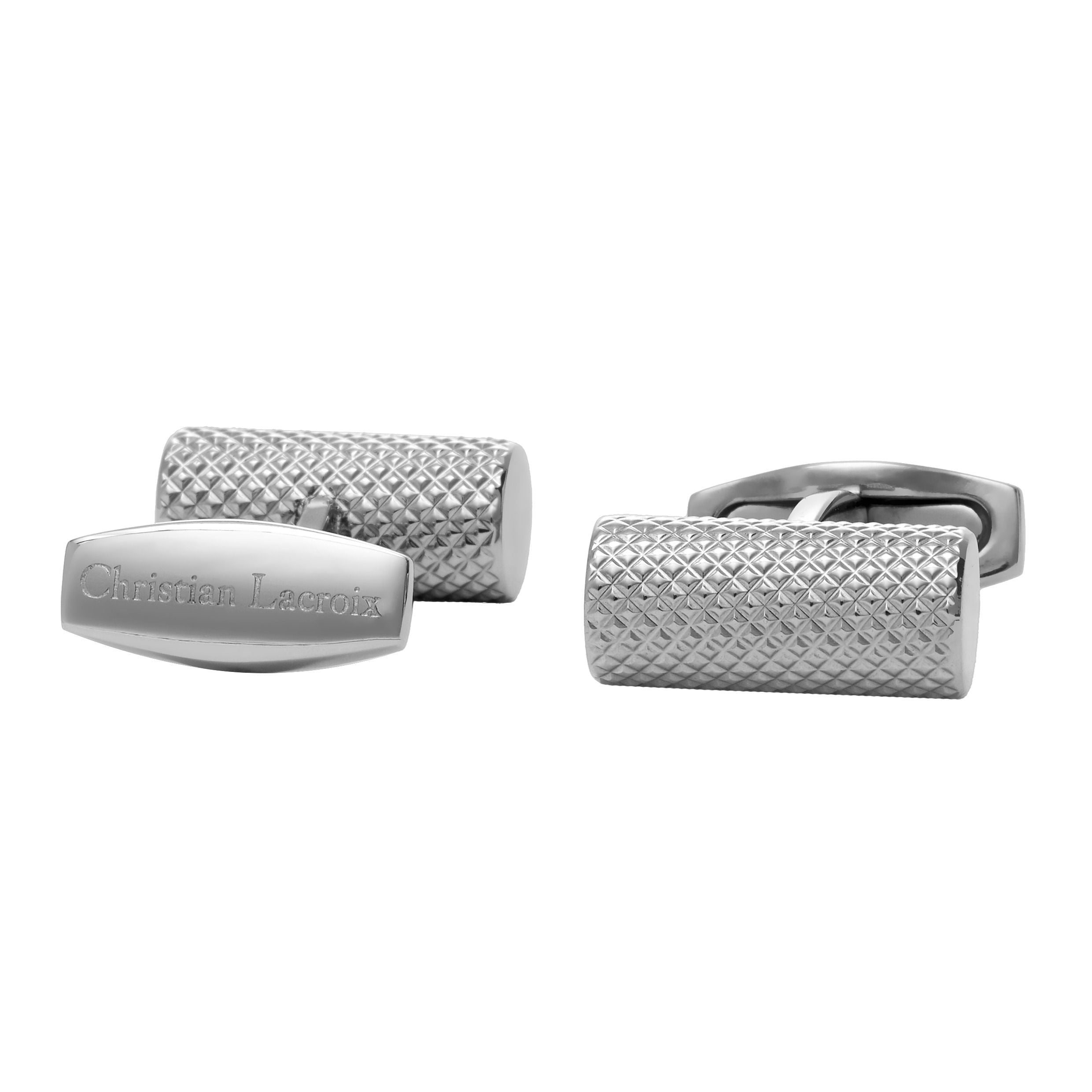 Cufflinks Caprio Chrome Diamond