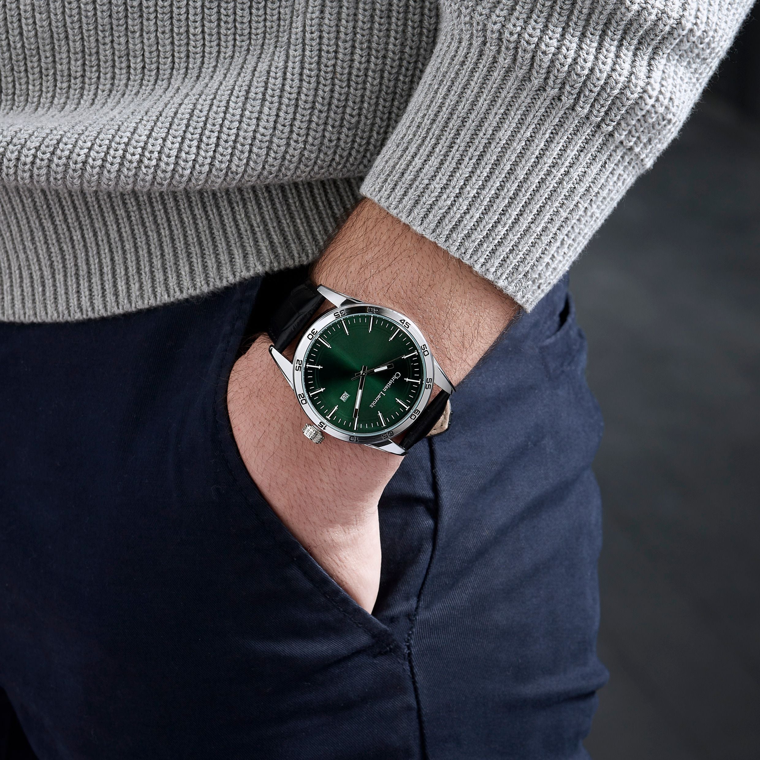 Date Watch Tempus Black / Green