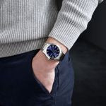 Date Watch Astrum Chrome / Navy