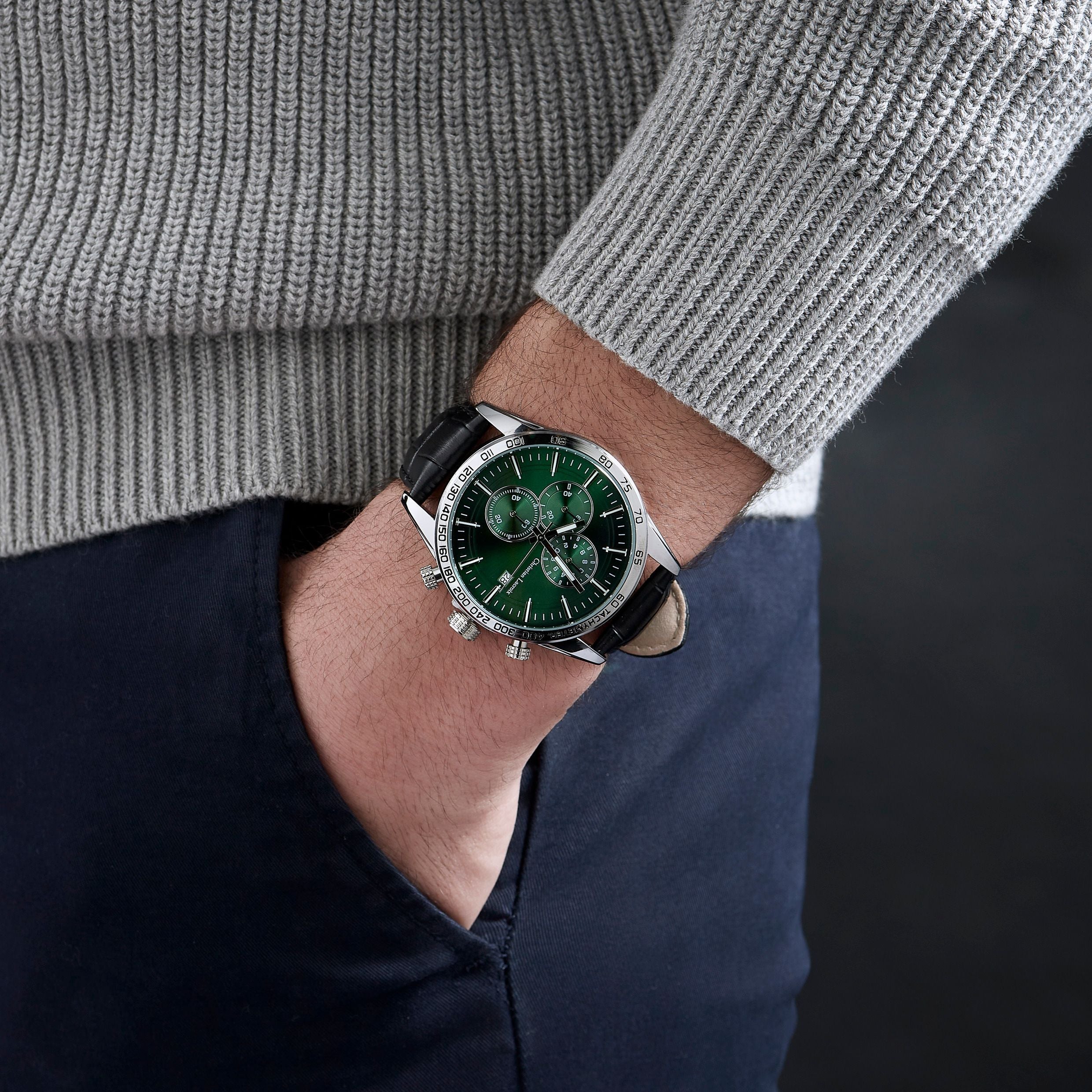 Chronograph Tempus Black / Green