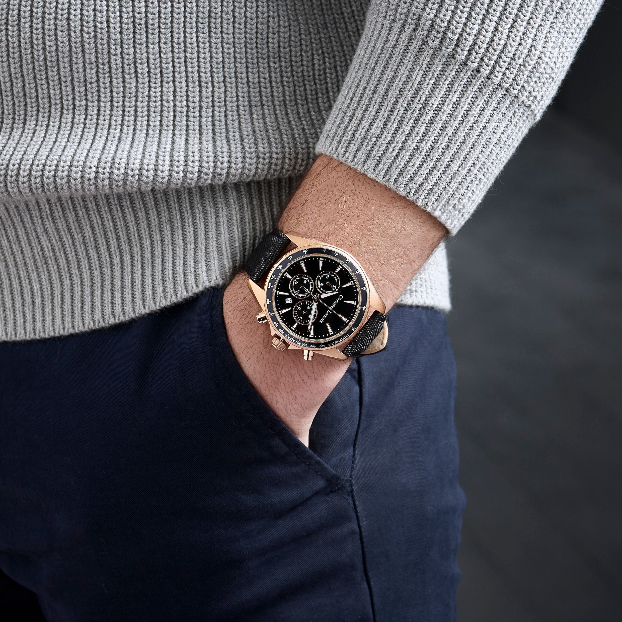 Chronograph Caprio Rosegold