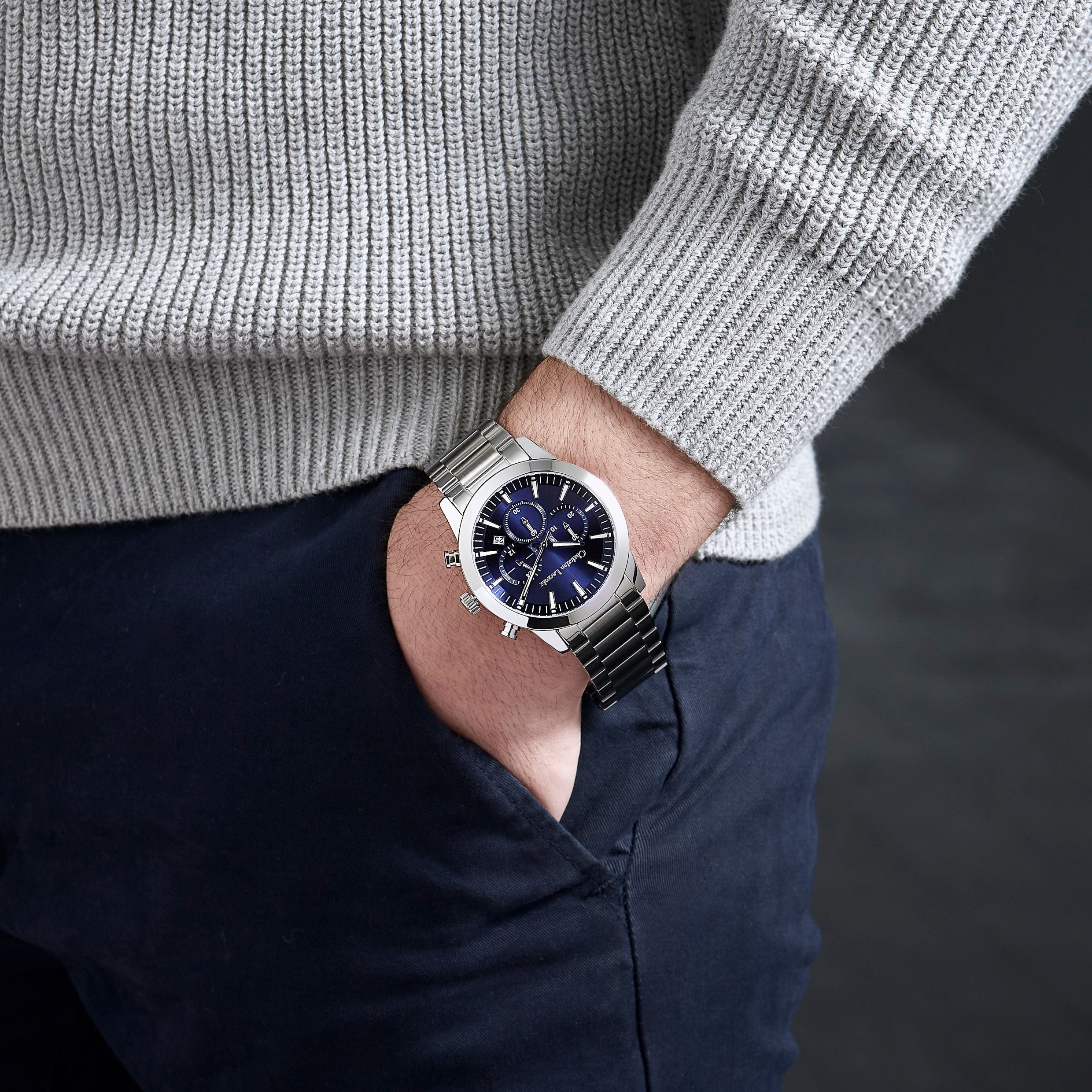 Chronograph Astrum Chrome / Navy