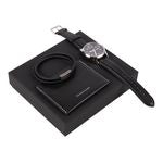 Set Alter Black (Card Holder, Watch & Bracelet)