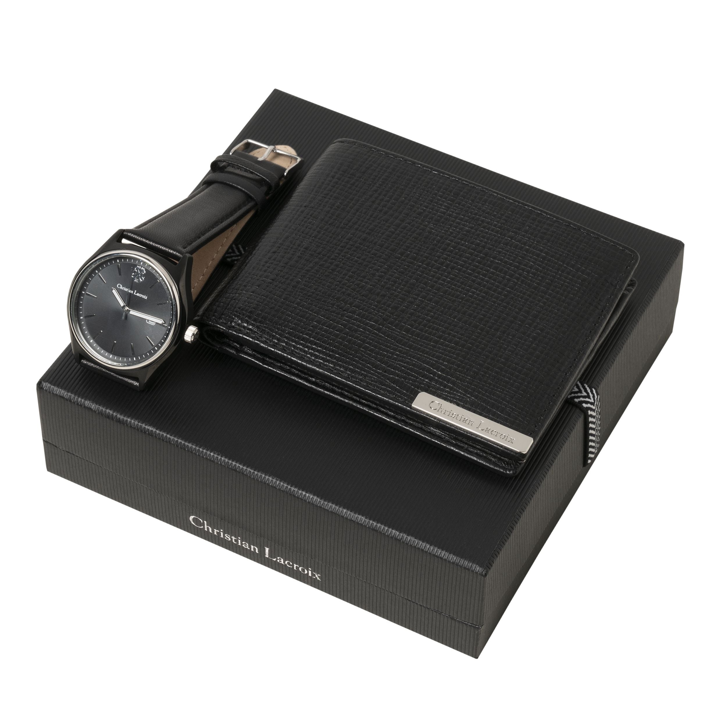 Set More Black (Wallet & Watch)