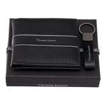 Set Caprio Black (Key Ring & Wallet)