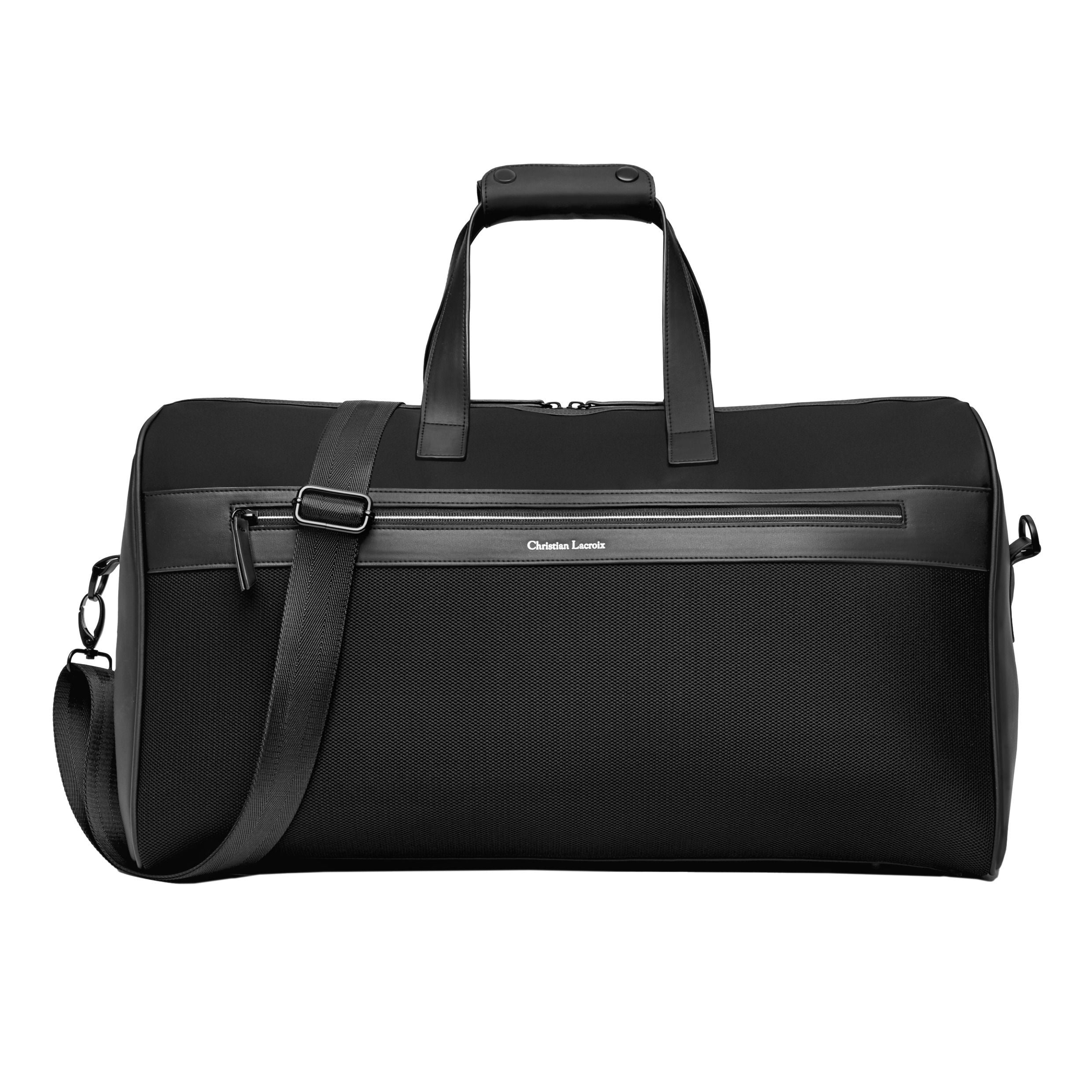 Travel Bag Whiteline Black