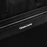Document Bag Whiteline Black
