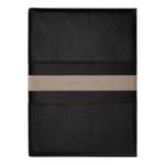 Folder A4 Delano Taupe & Black