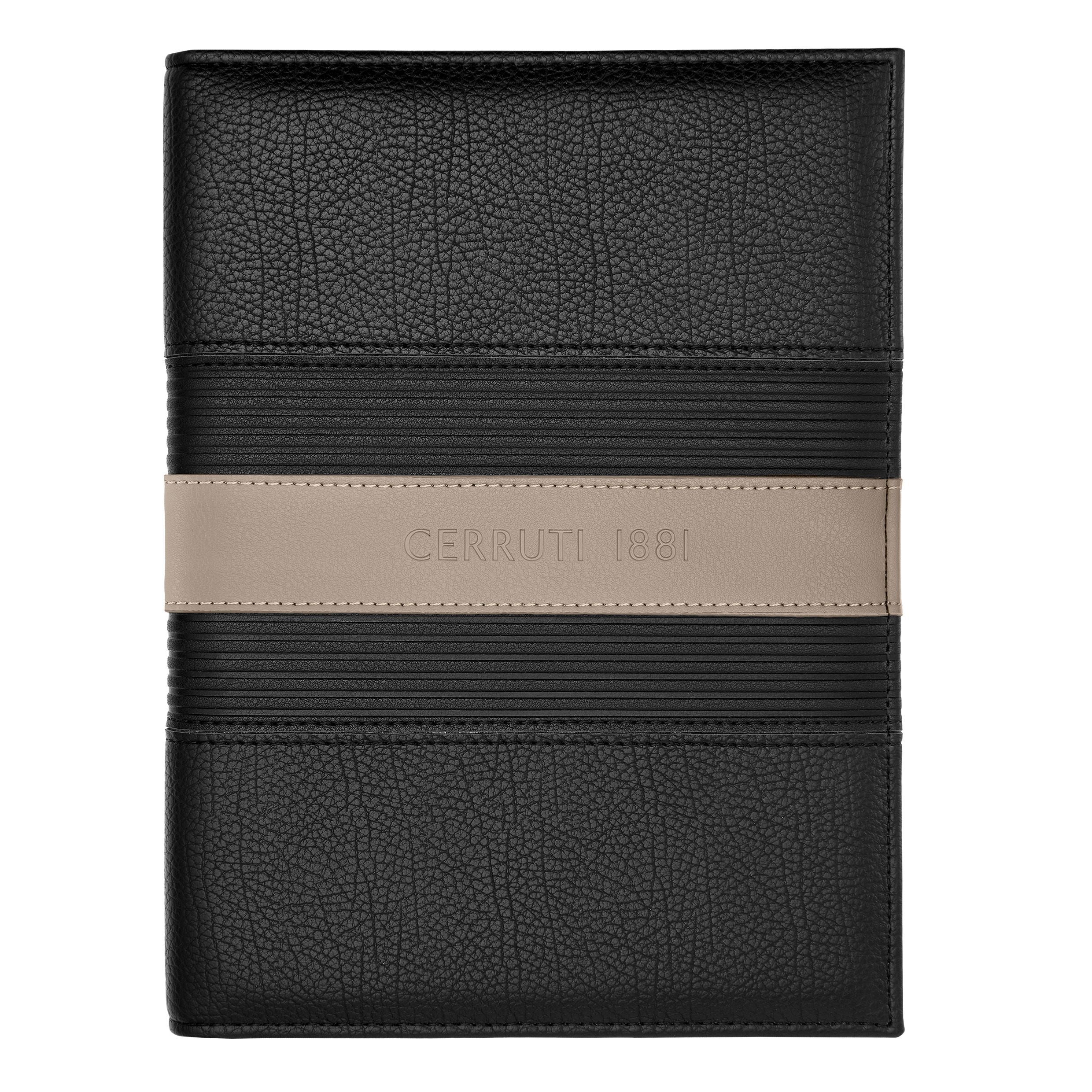 Folder A5 Delano Taupe & Black