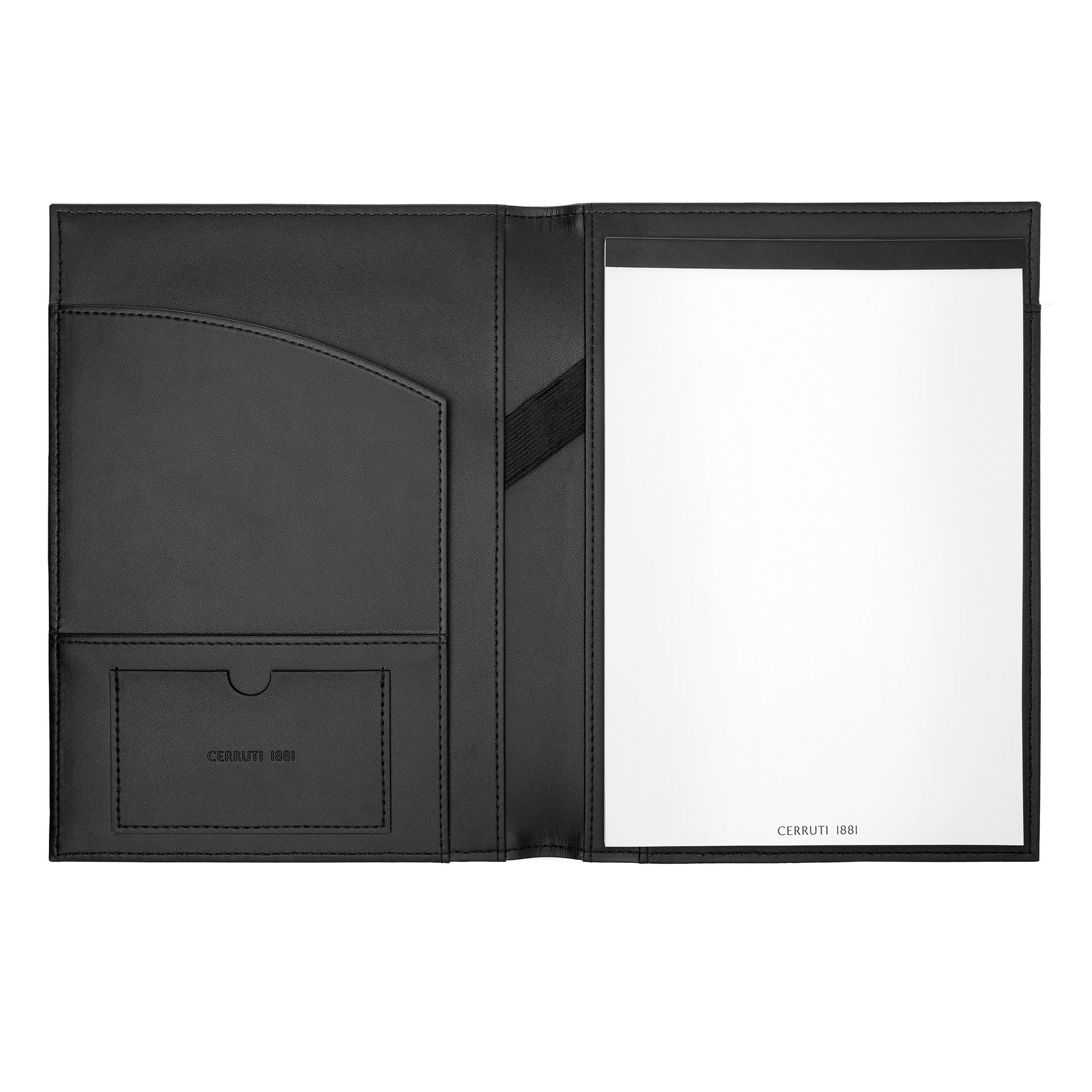Folder A5 Delano Taupe & Black