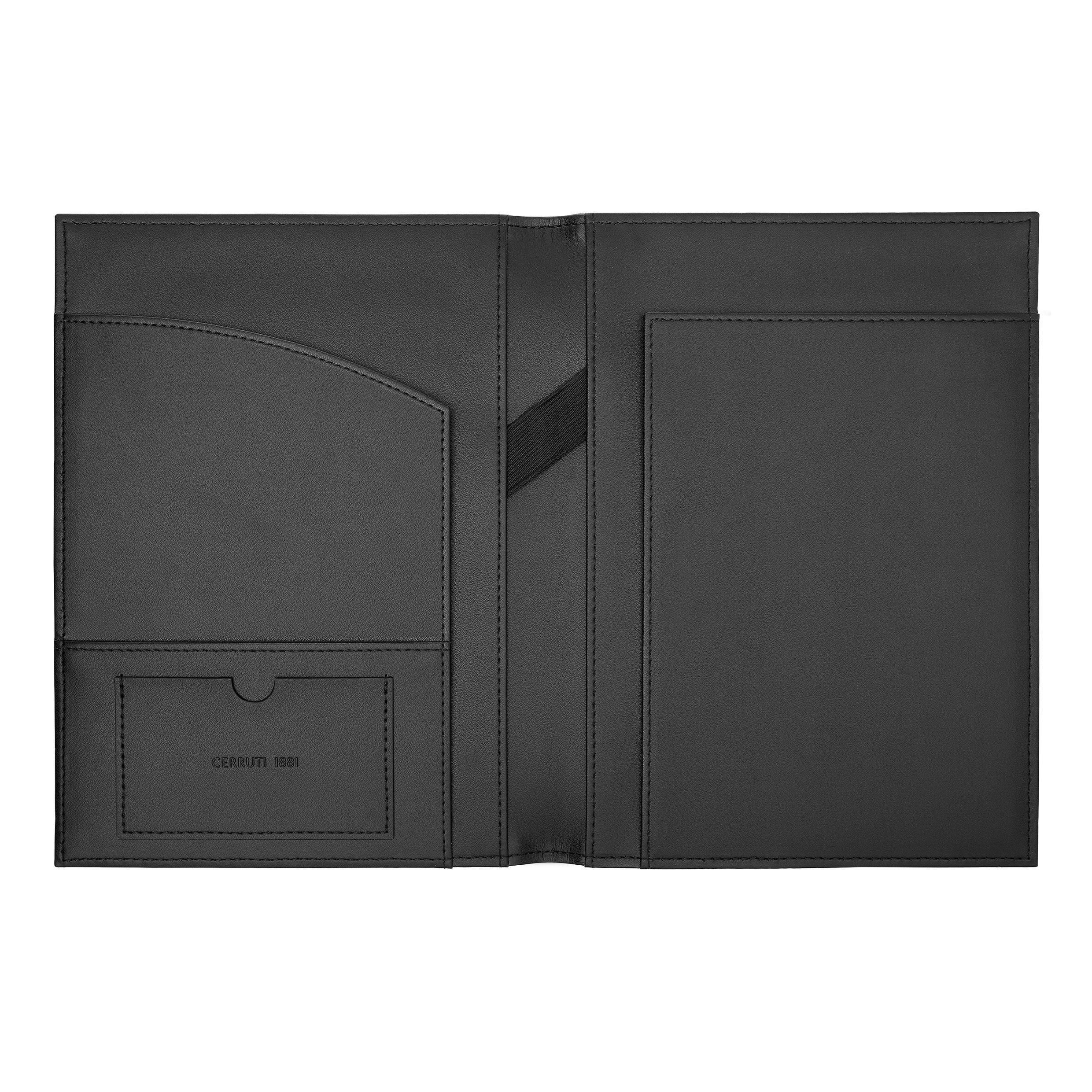 Folder A5 Delano Taupe & Black