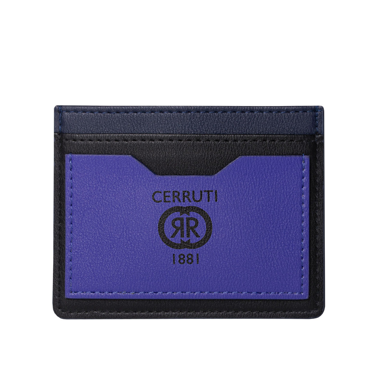 Card Holder Brick Navy Bright Blue