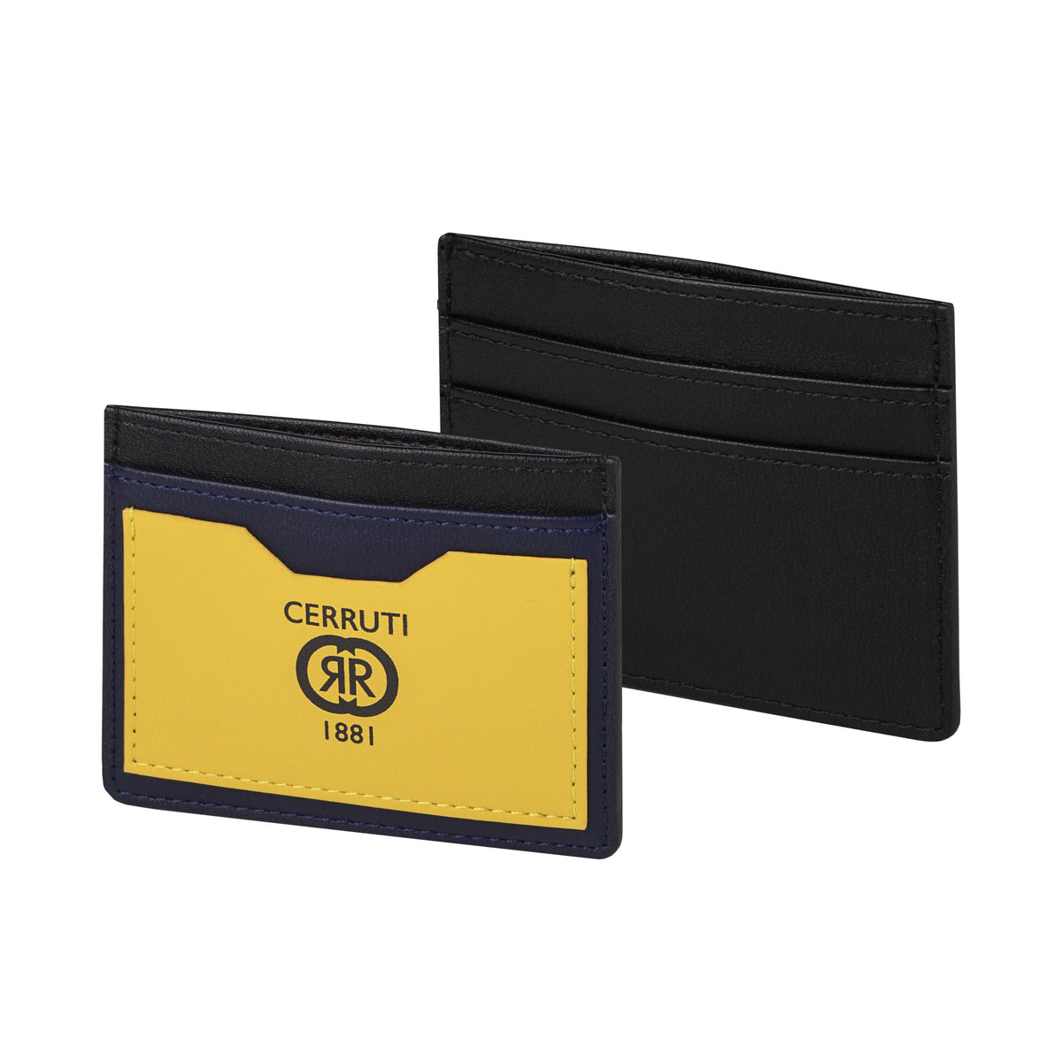 Card Holder Brick Navy Bright Blue