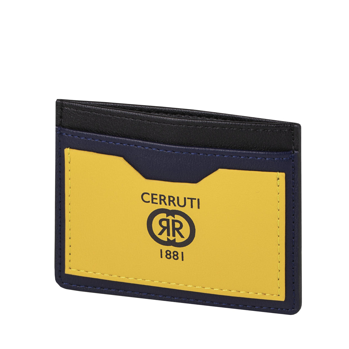 Card Holder Brick Navy Bright Blue