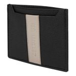 Card Holder Delano Taupe & Black